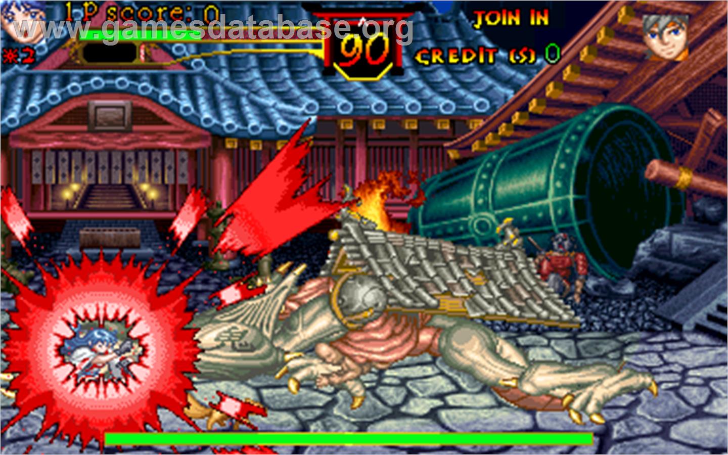 Oni - The Ninja Master - Arcade - Artwork - In Game