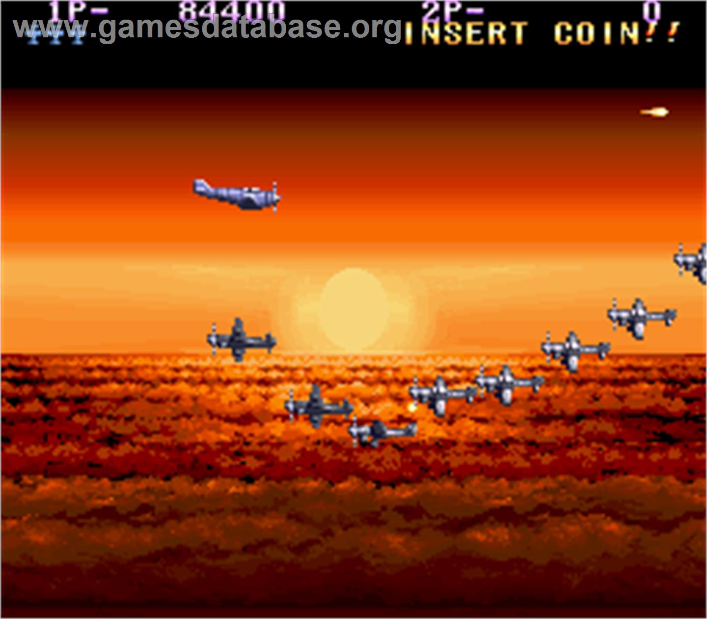 P-47 - The Phantom Fighter - Arcade - Artwork - In Game