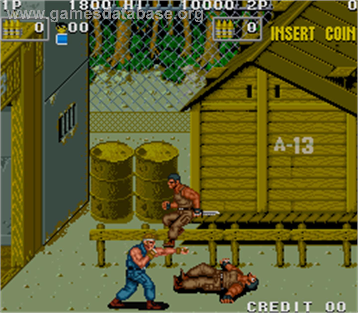 P.O.W. - Prisoners of War - Arcade - Artwork - In Game