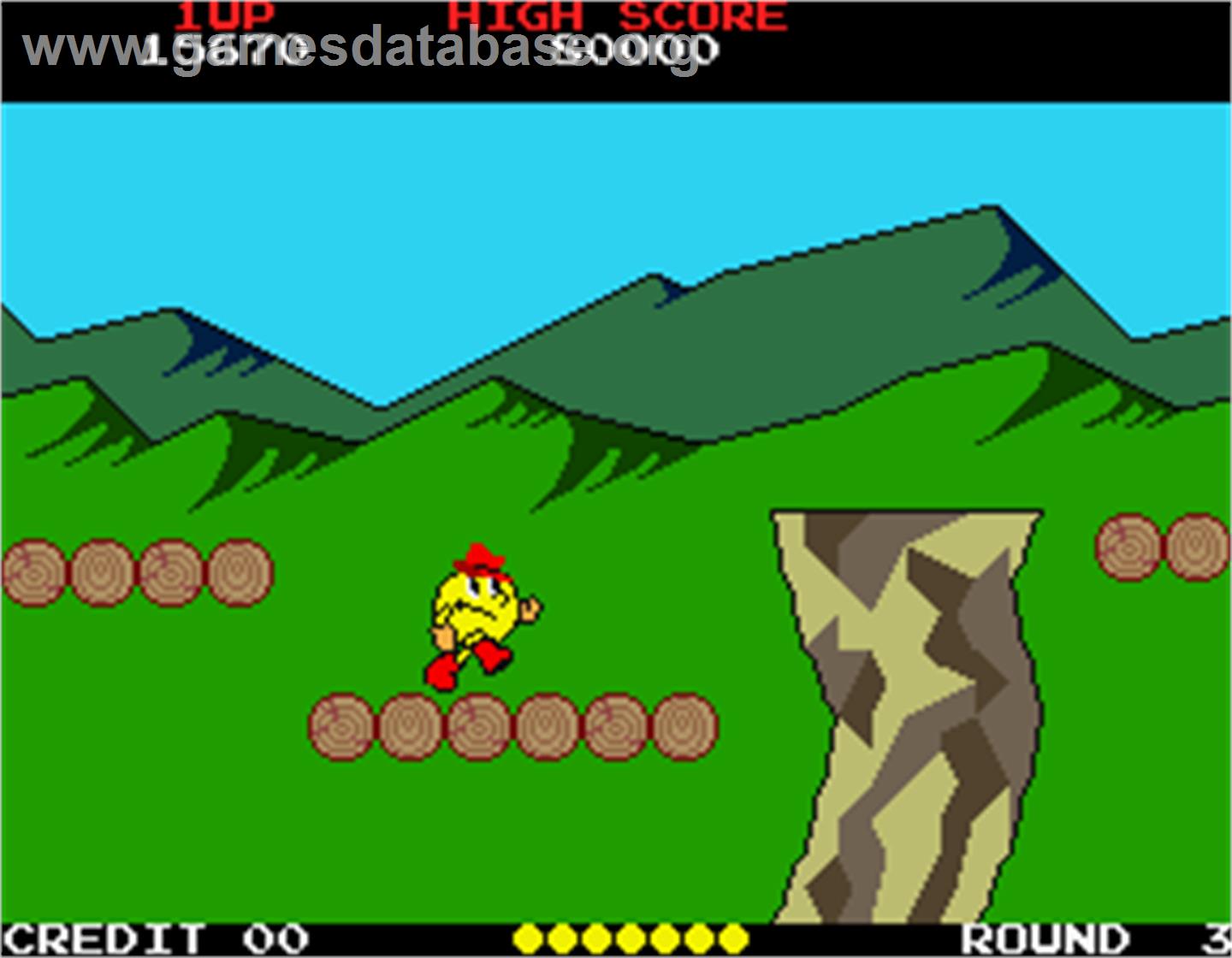 Pac-Land - Arcade - Artwork - In Game