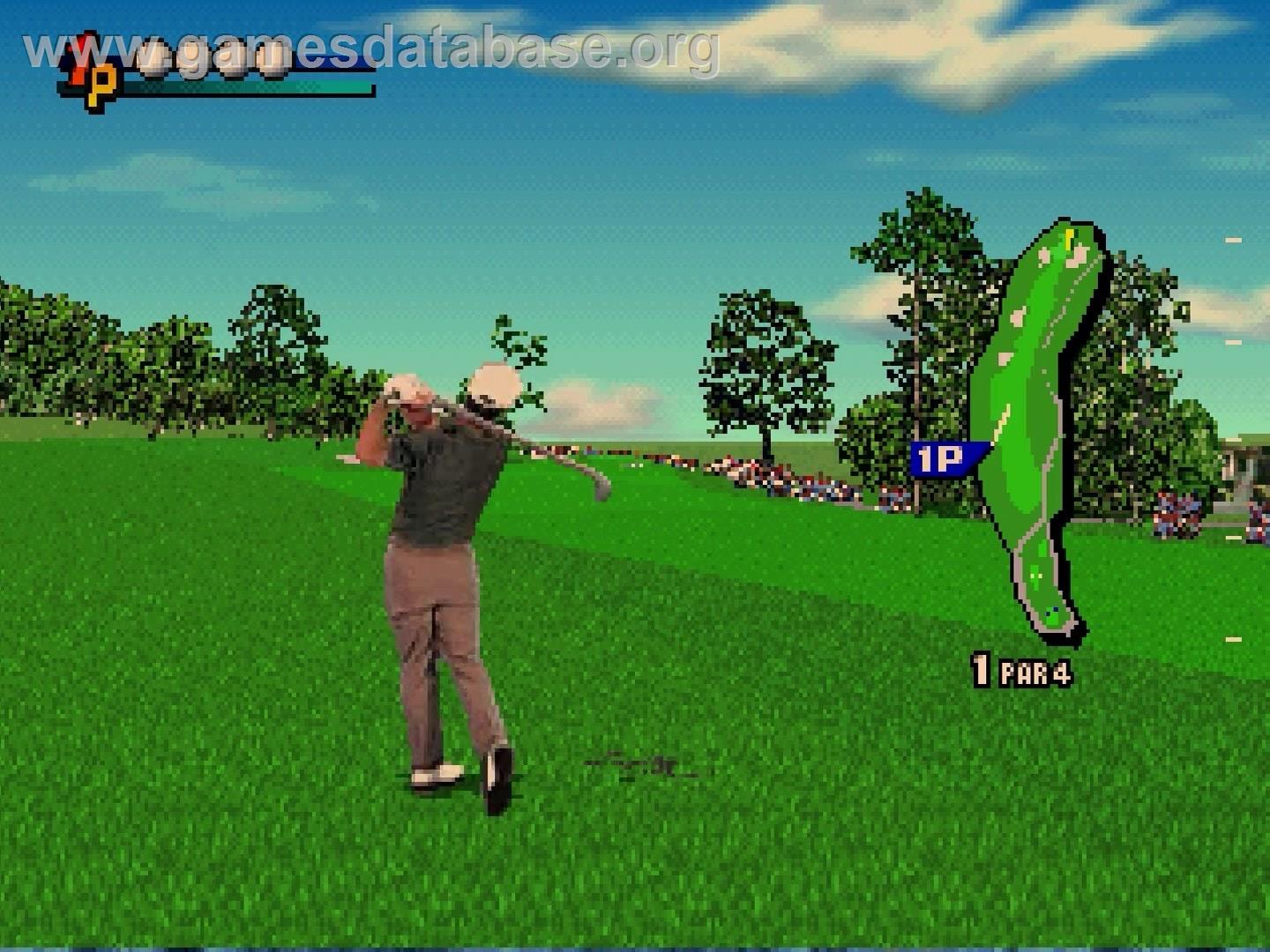 Pebble Beach - The Great Shot - Arcade - Artwork - In Game