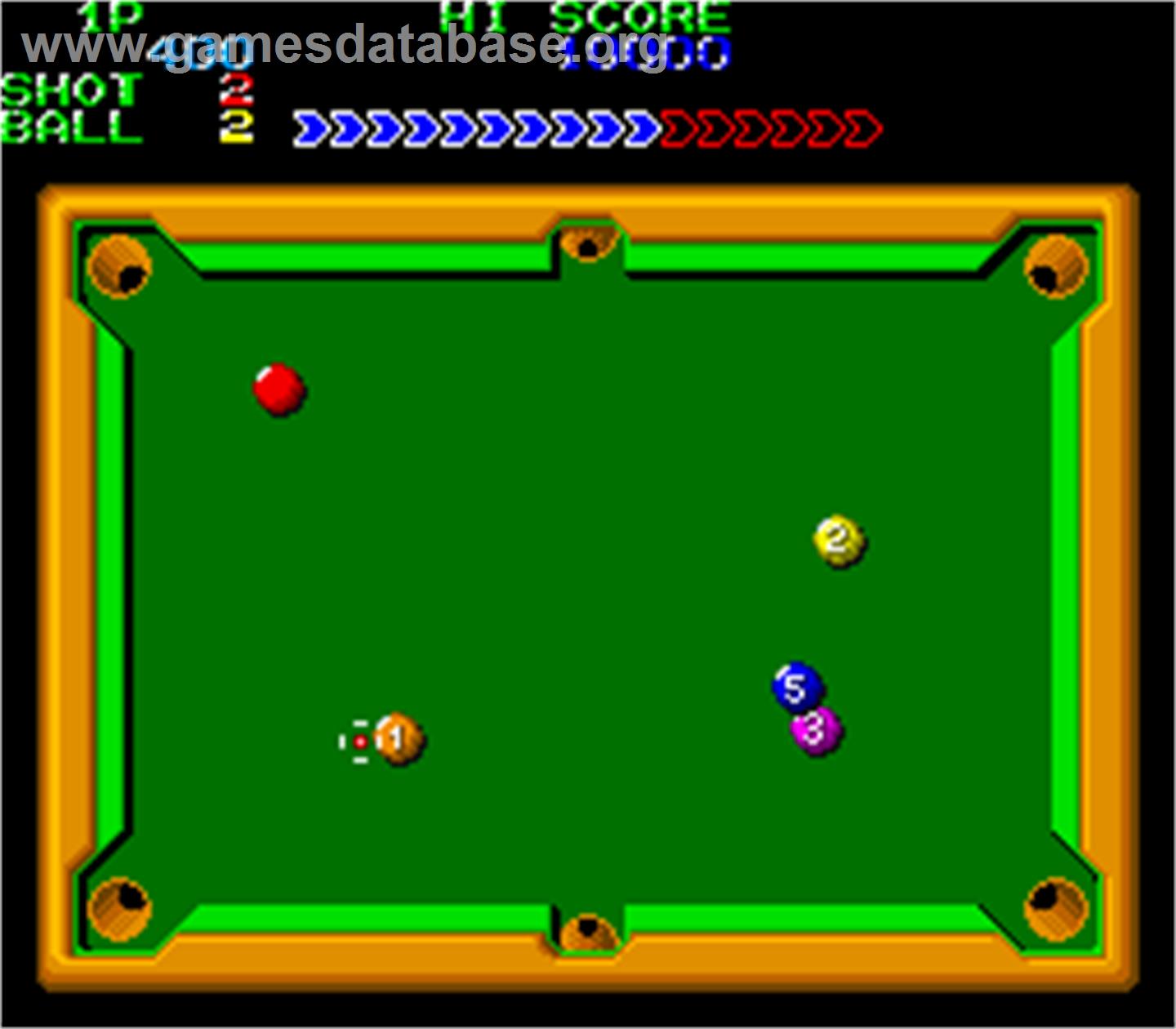 Perfect Billiard - Arcade - Artwork - In Game