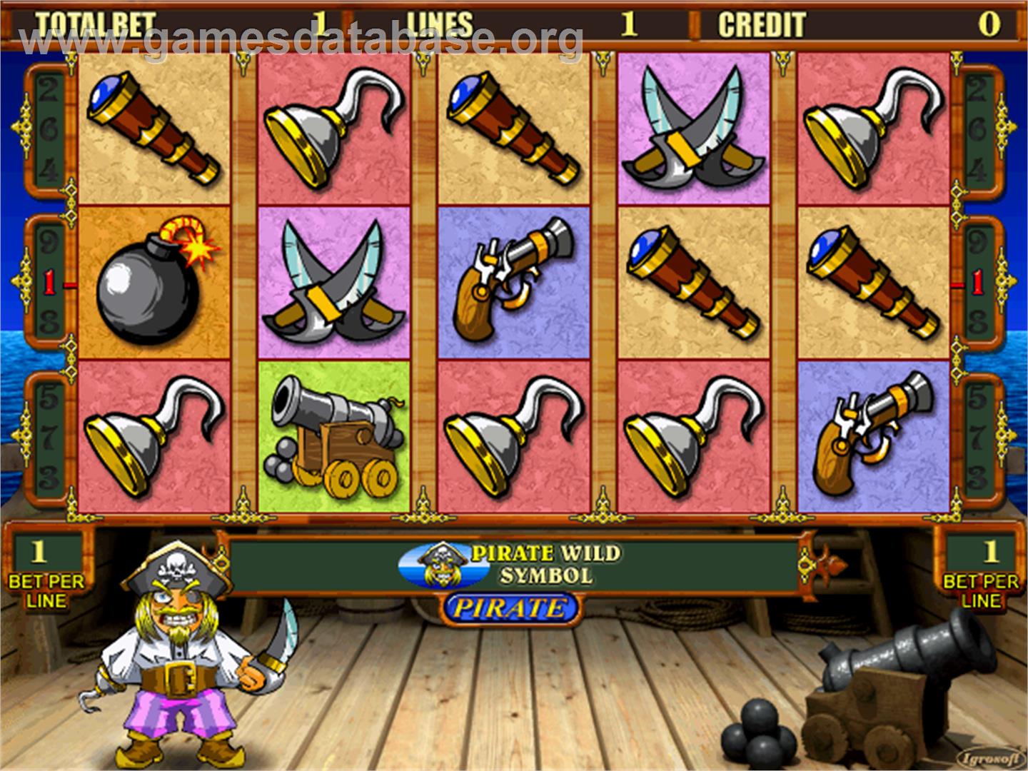 Pirate - Arcade - Artwork - In Game