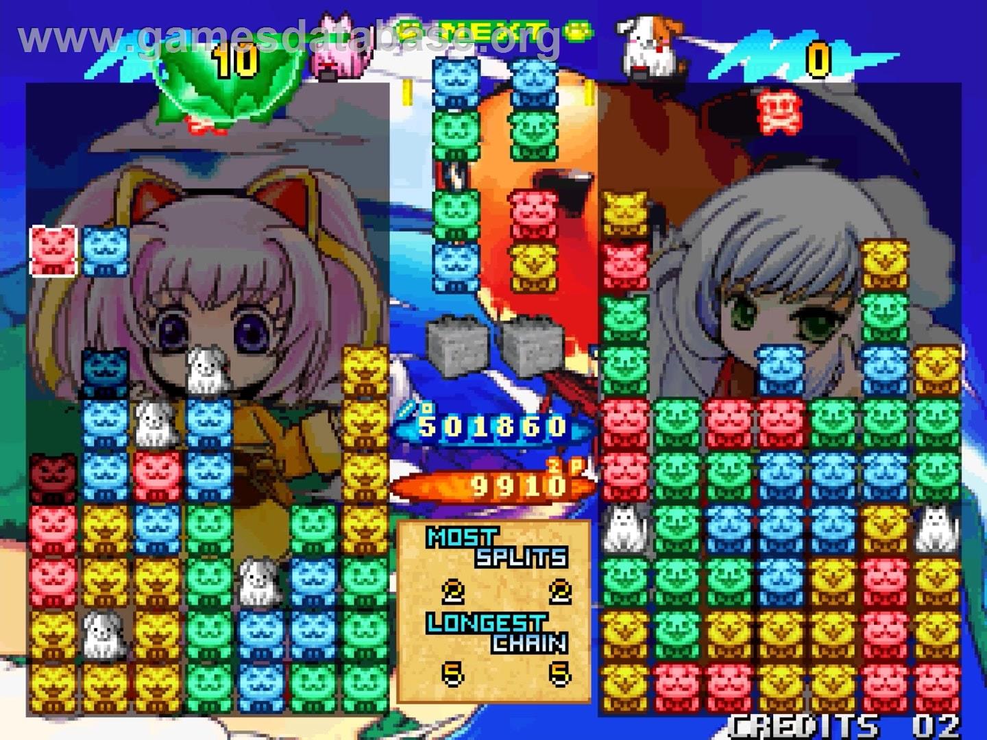 Pochi and Nyaa - Arcade - Artwork - In Game
