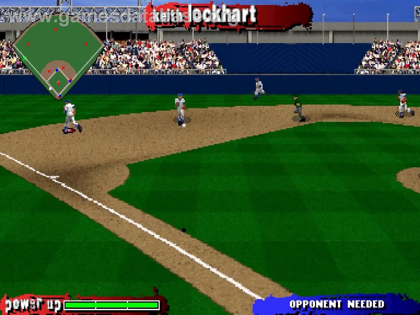 Power Up Baseball - Arcade - Artwork - In Game