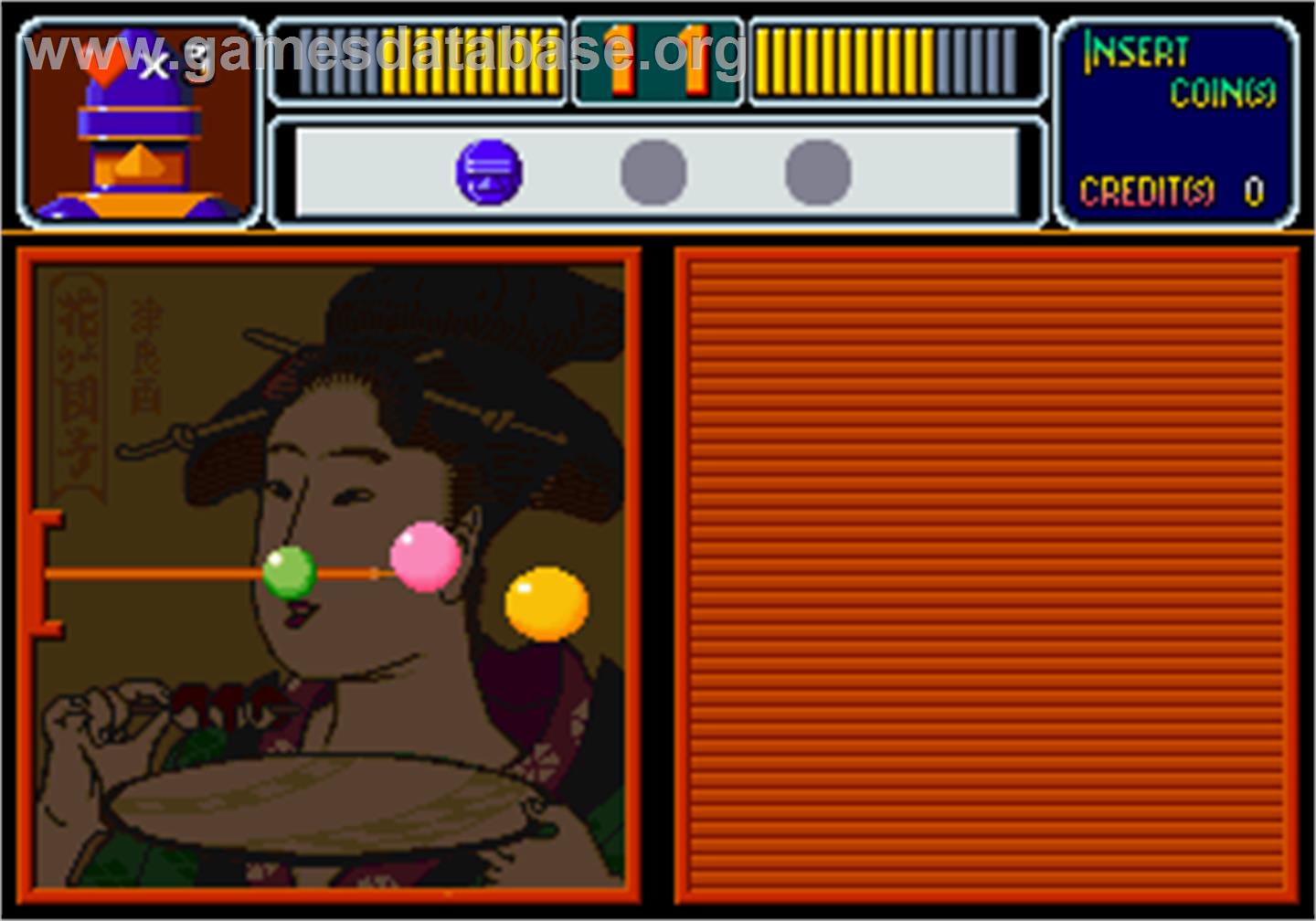 Puzzle & Action: Ichidant-R - Arcade - Artwork - In Game