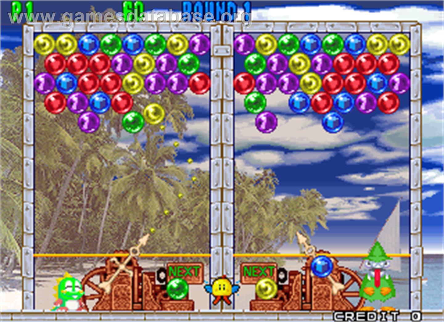 Puzzle Bobble 2X - Arcade - Artwork - In Game