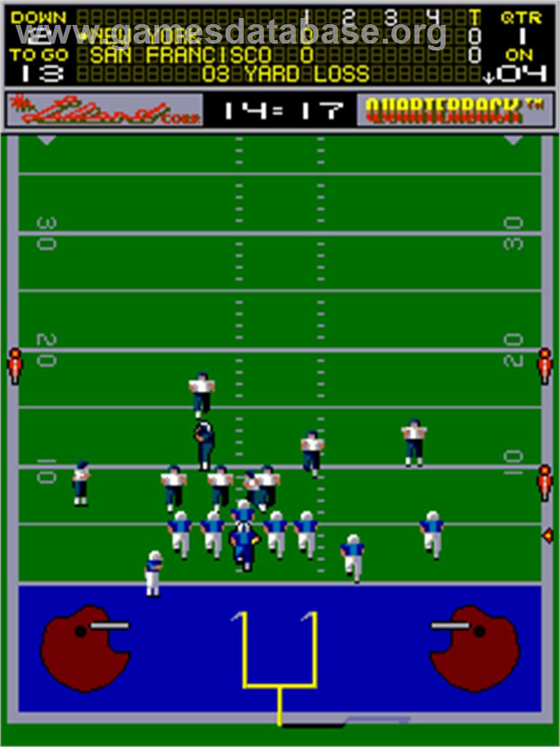Quarterback - Arcade - Artwork - In Game