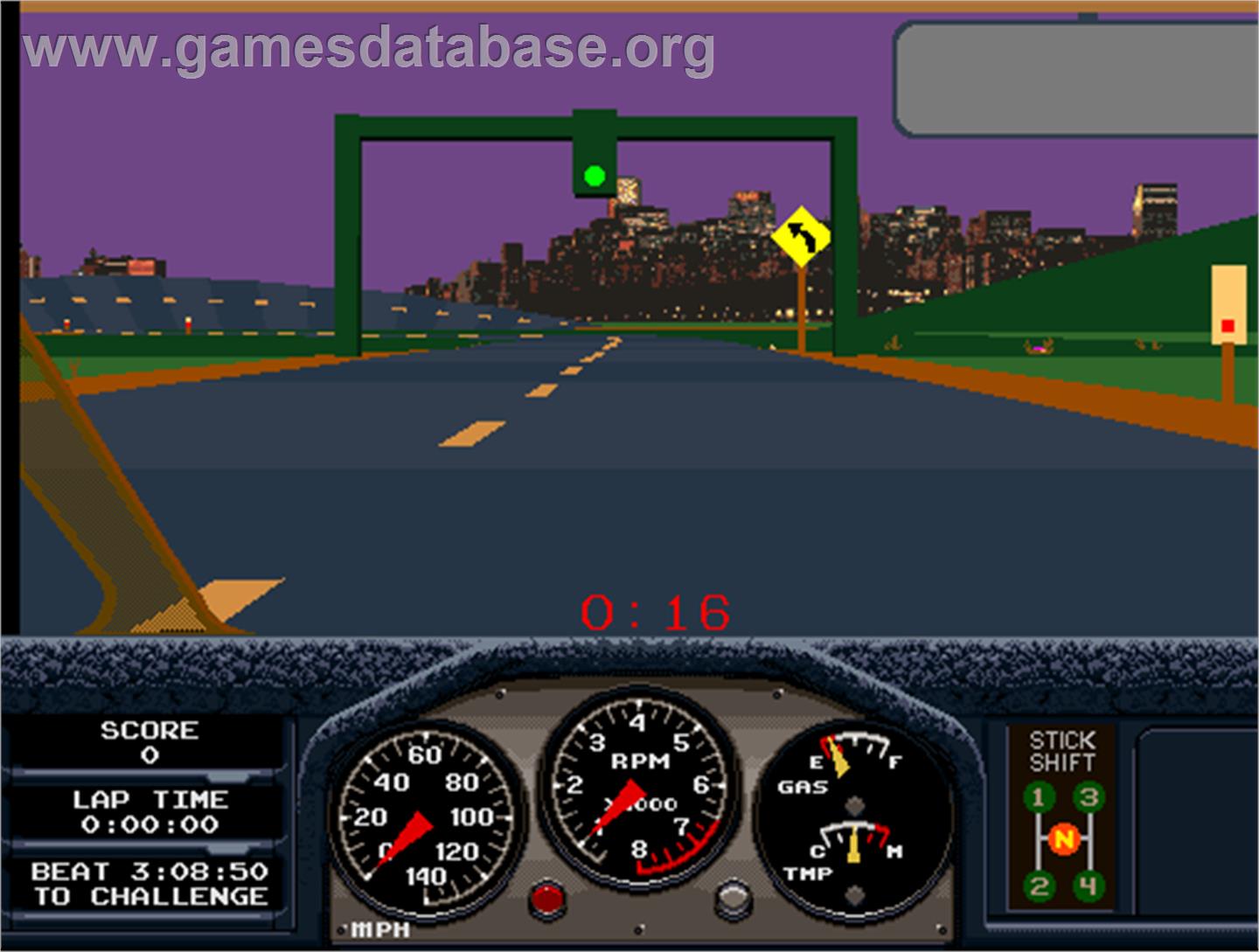 Race Drivin' - Arcade - Artwork - In Game