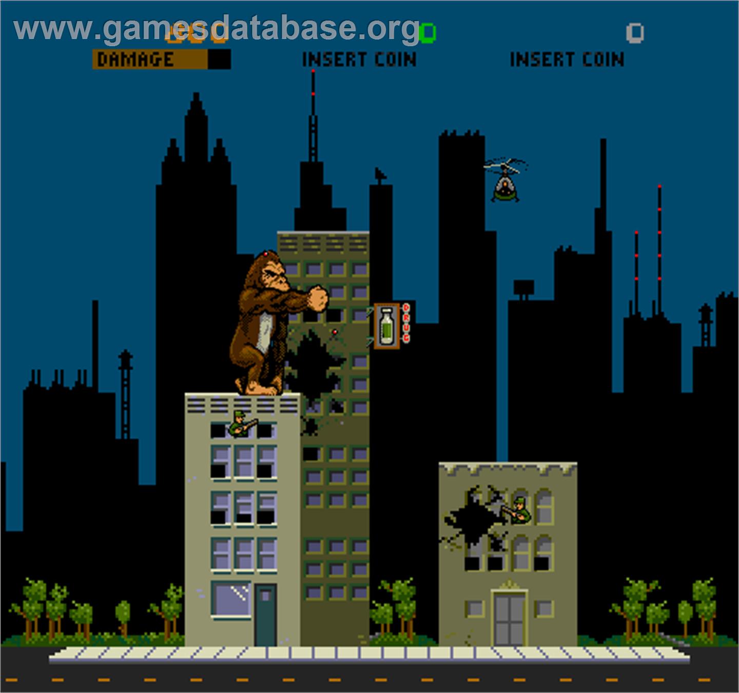 Rampage - Arcade - Artwork - In Game