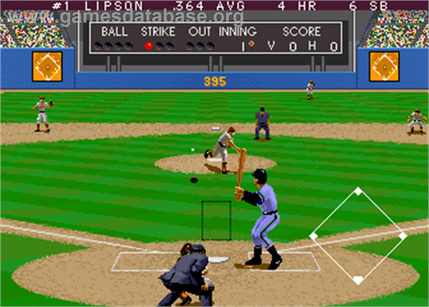 Relief Pitcher - Arcade - Artwork - In Game