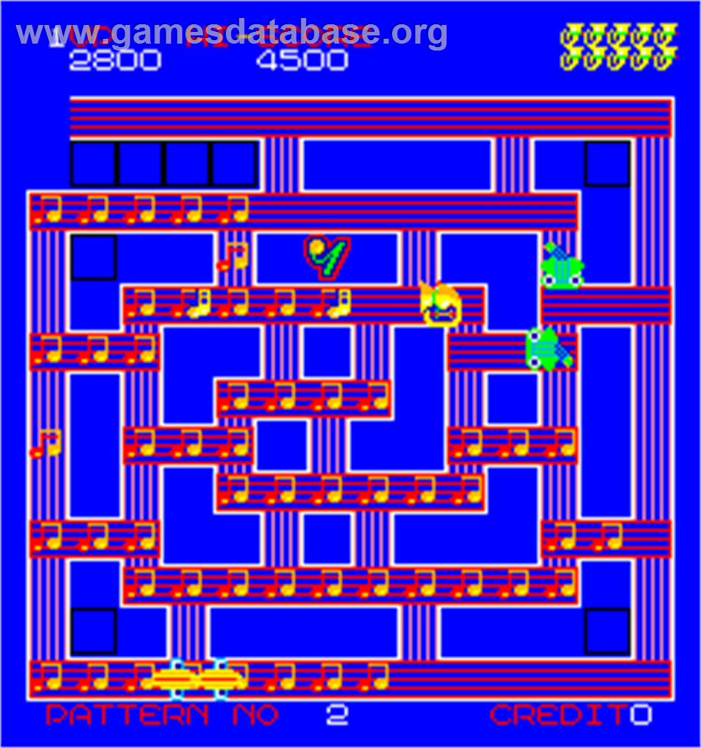 Rootin' Tootin' / La-Pa-Pa - Arcade - Artwork - In Game