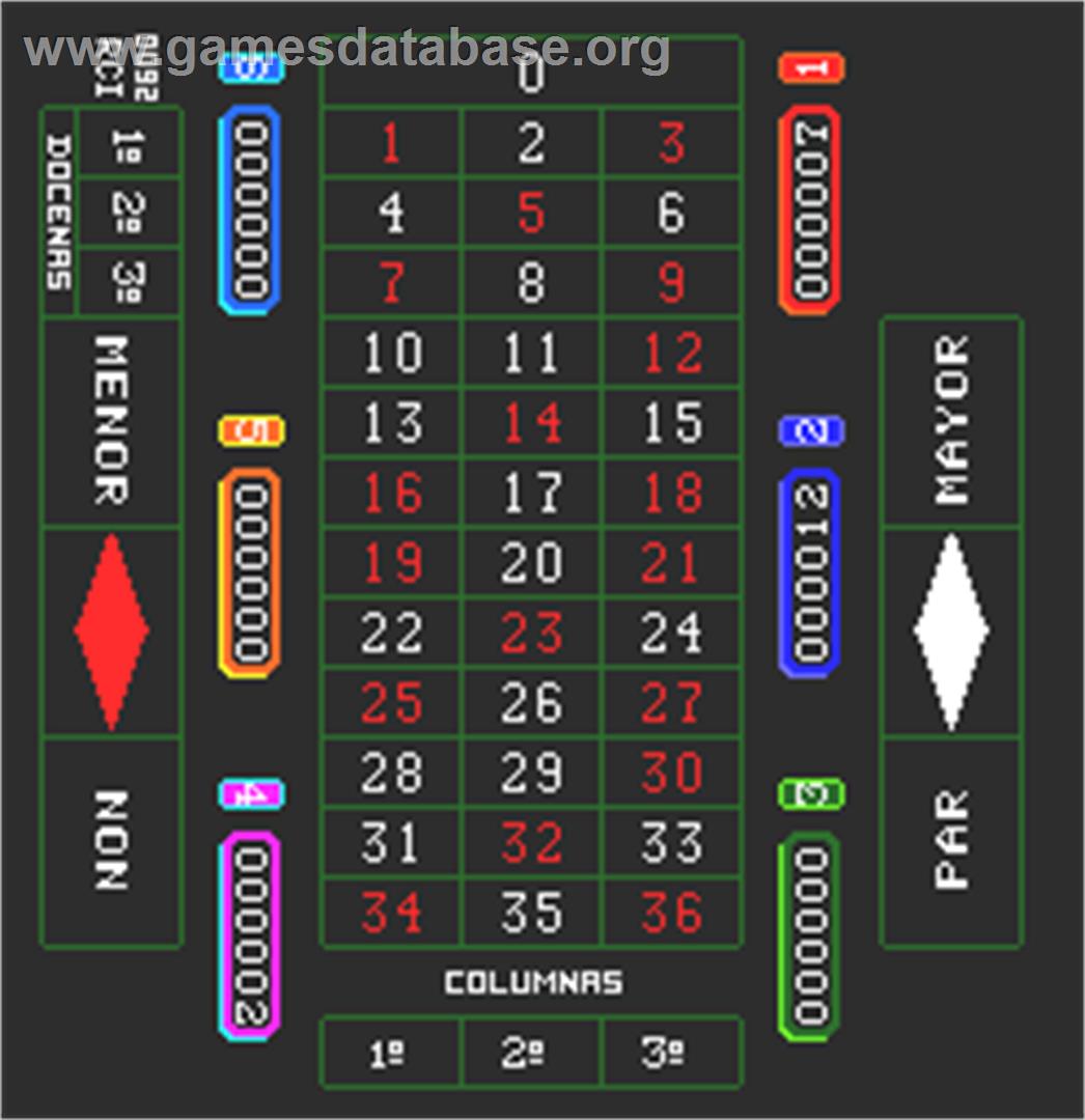 Ruleta RCI - Arcade - Artwork - In Game