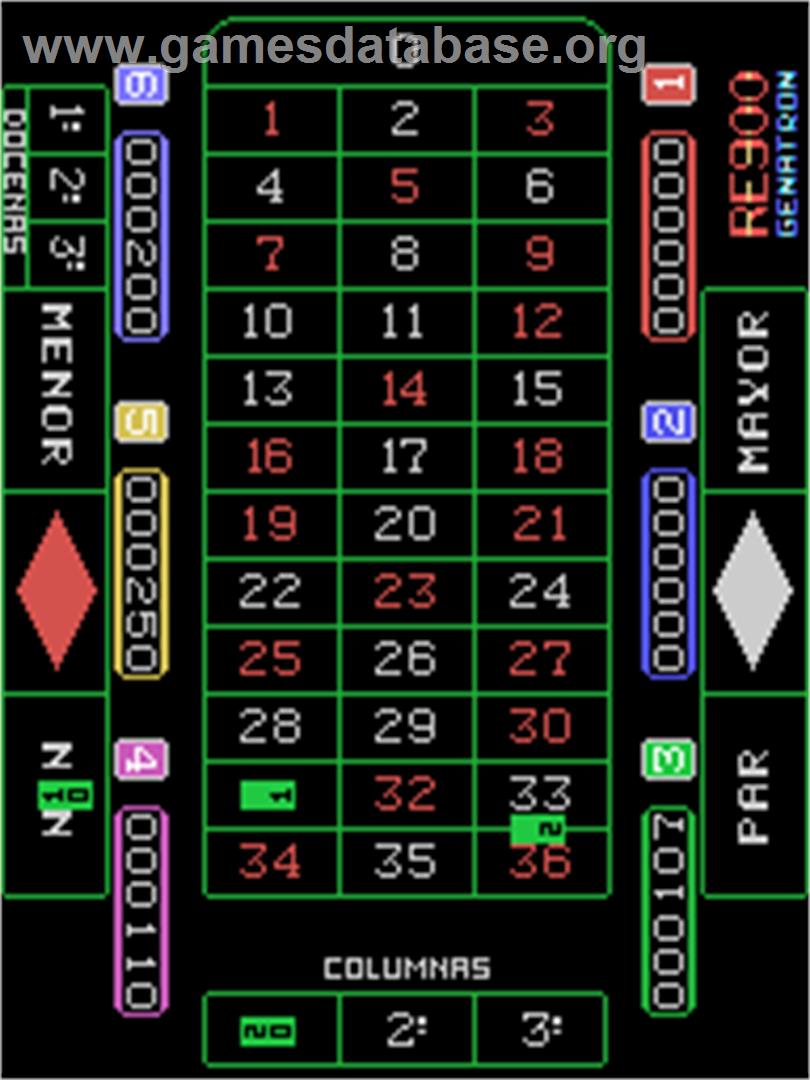 Ruleta RE-900 - Arcade - Artwork - In Game