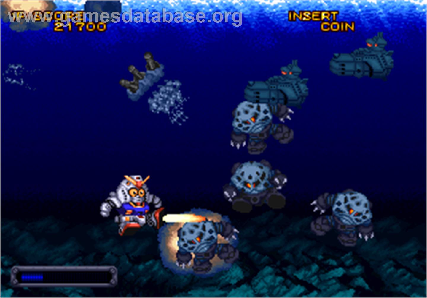 SD Gundam Psycho Salamander no Kyoui - Arcade - Artwork - In Game