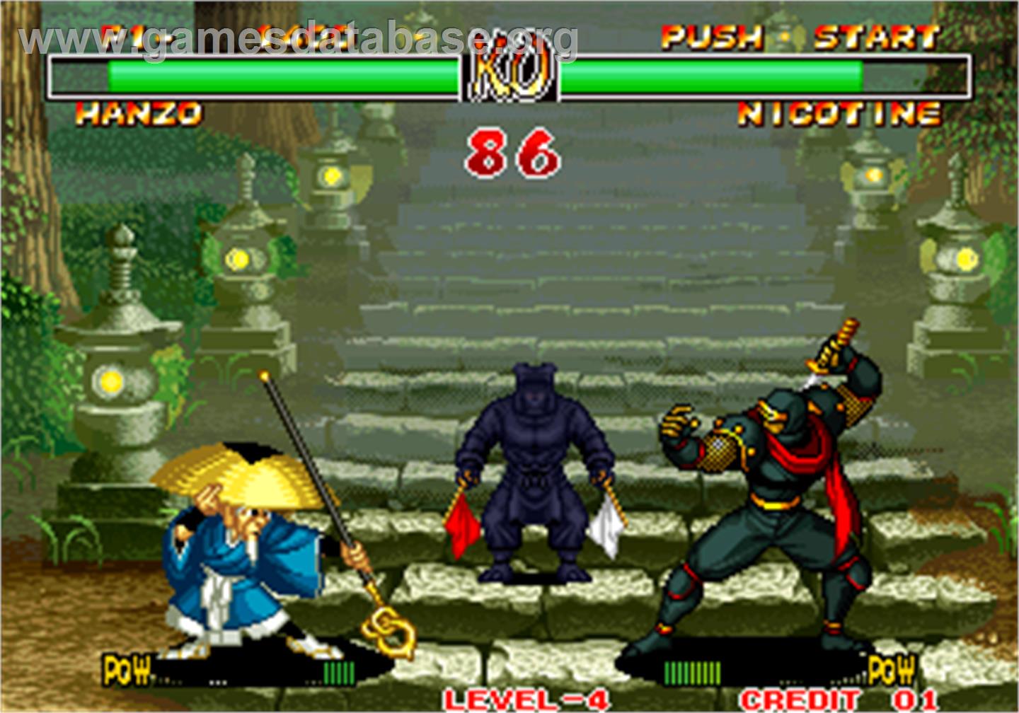Samurai Shodown II / Shin Samurai Spirits - Haohmaru jigokuhen - Arcade - Artwork - In Game