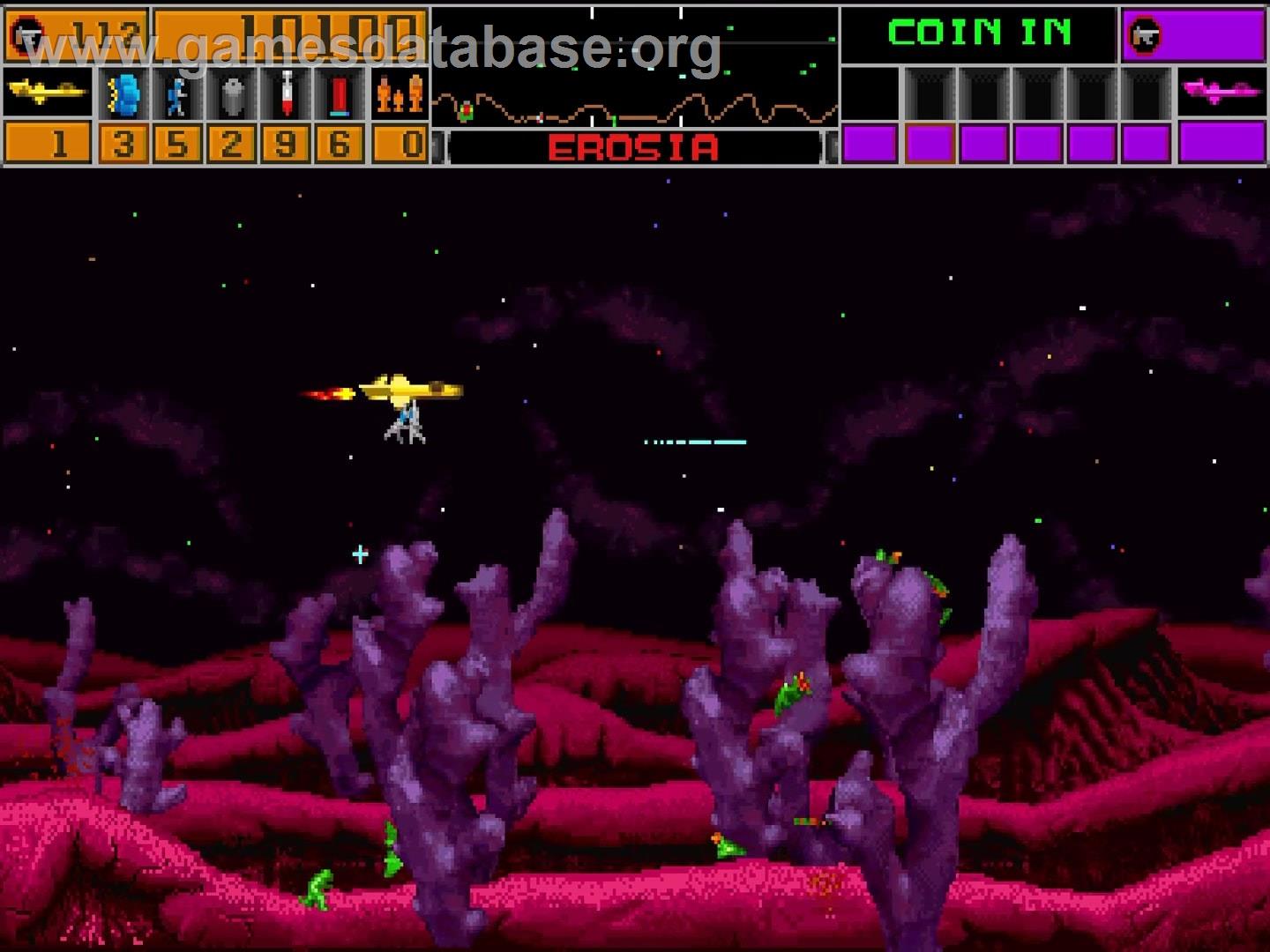 Saurian Front - Arcade - Artwork - In Game