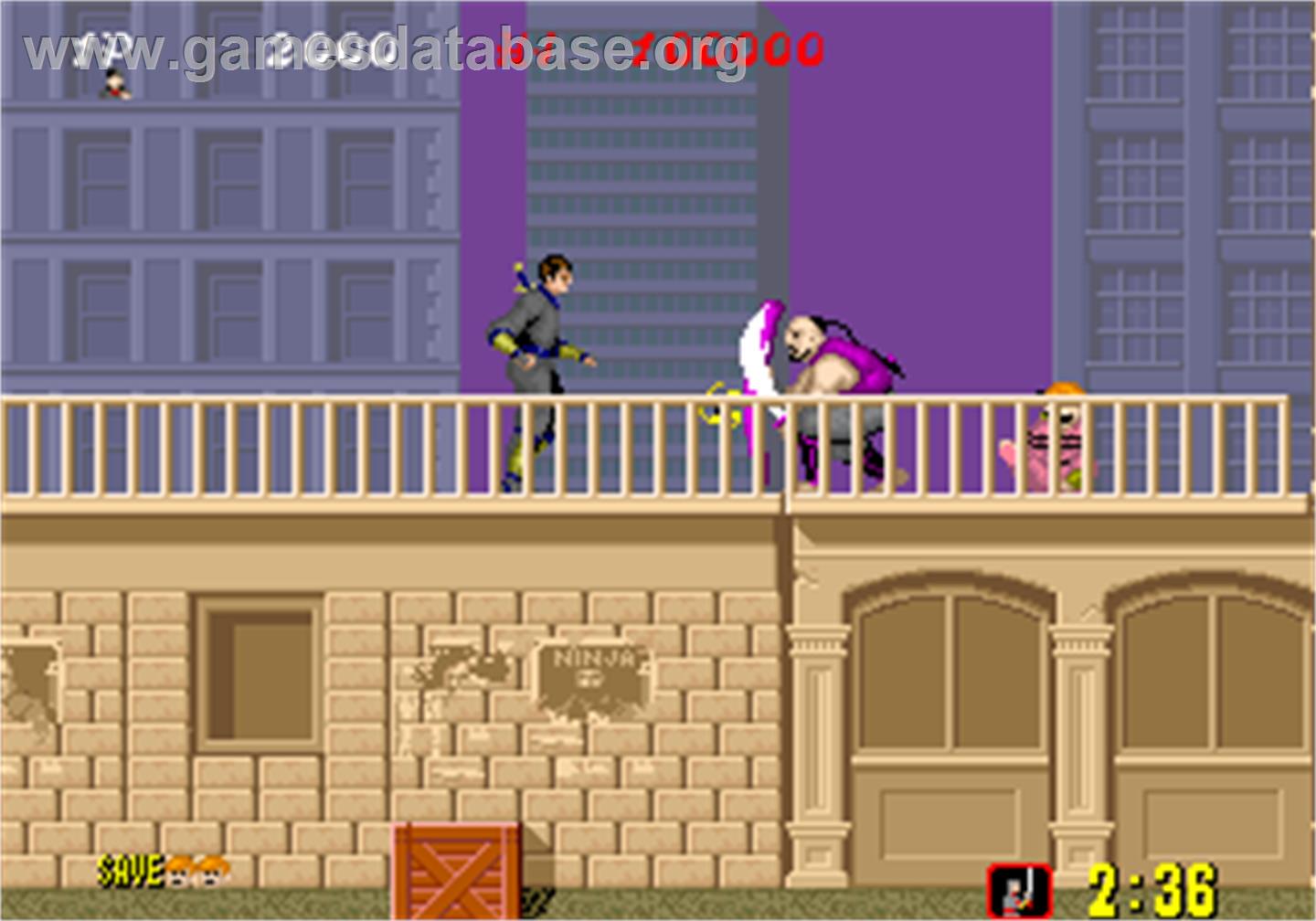 Shinobi / FZ-2006 - Arcade - Artwork - In Game