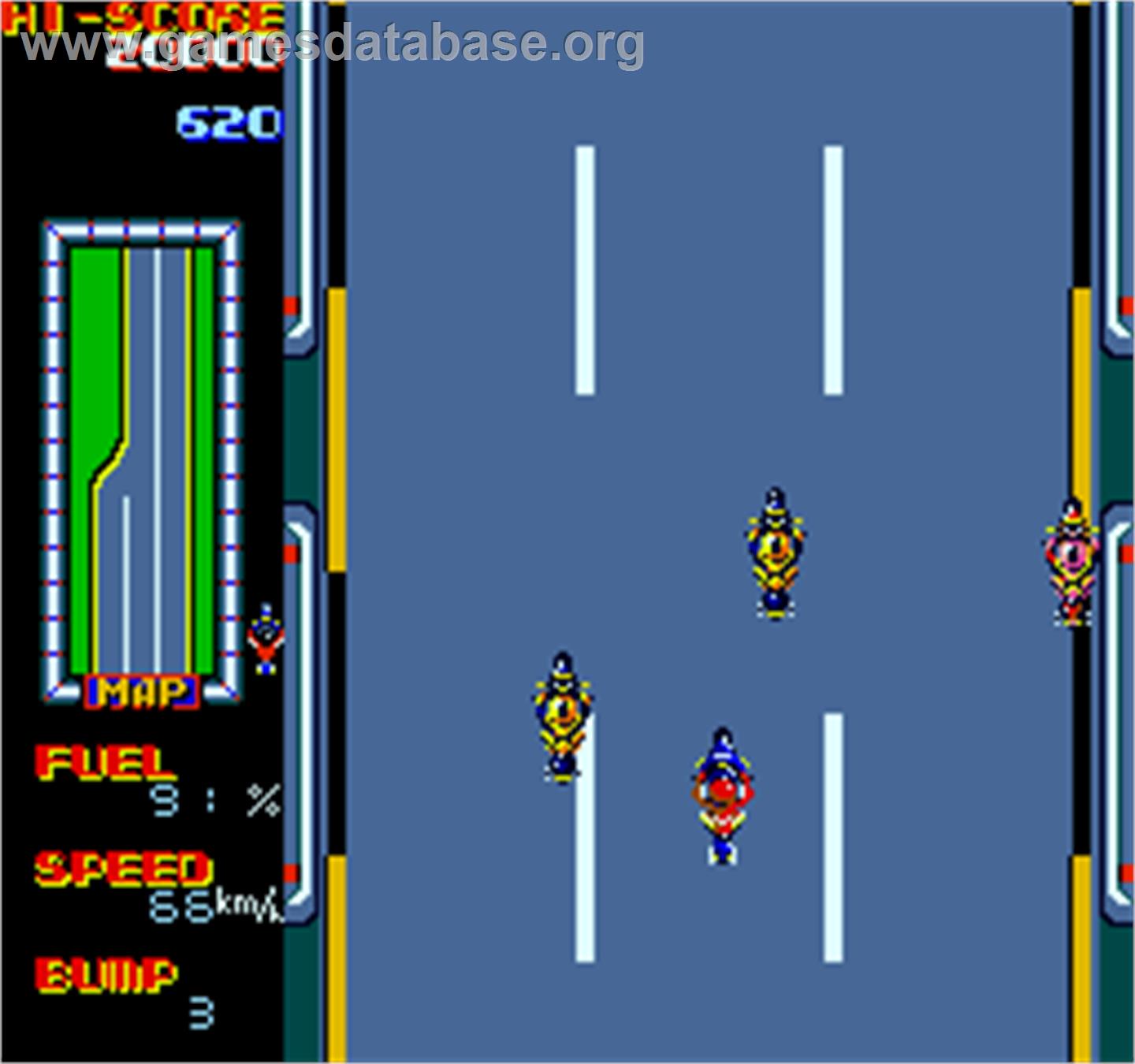 Shot Rider - Arcade - Artwork - In Game