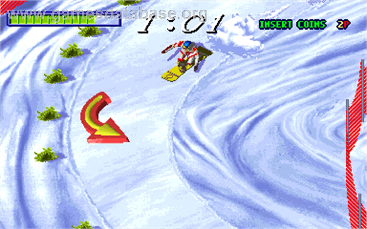 Snow Board Championship - Arcade - Artwork - In Game