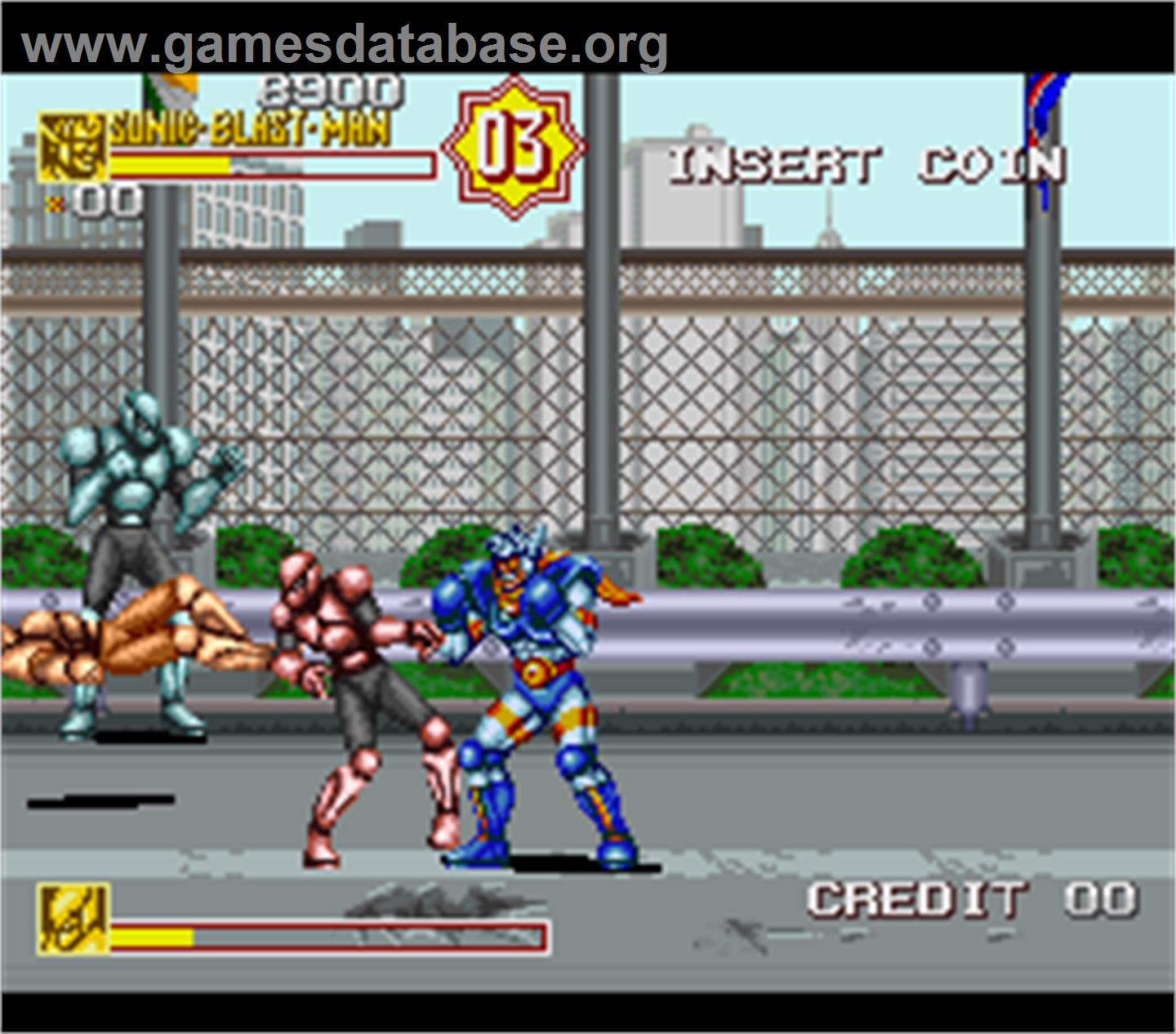 Sonic Blast Man 2 Special Turbo - Arcade - Artwork - In Game