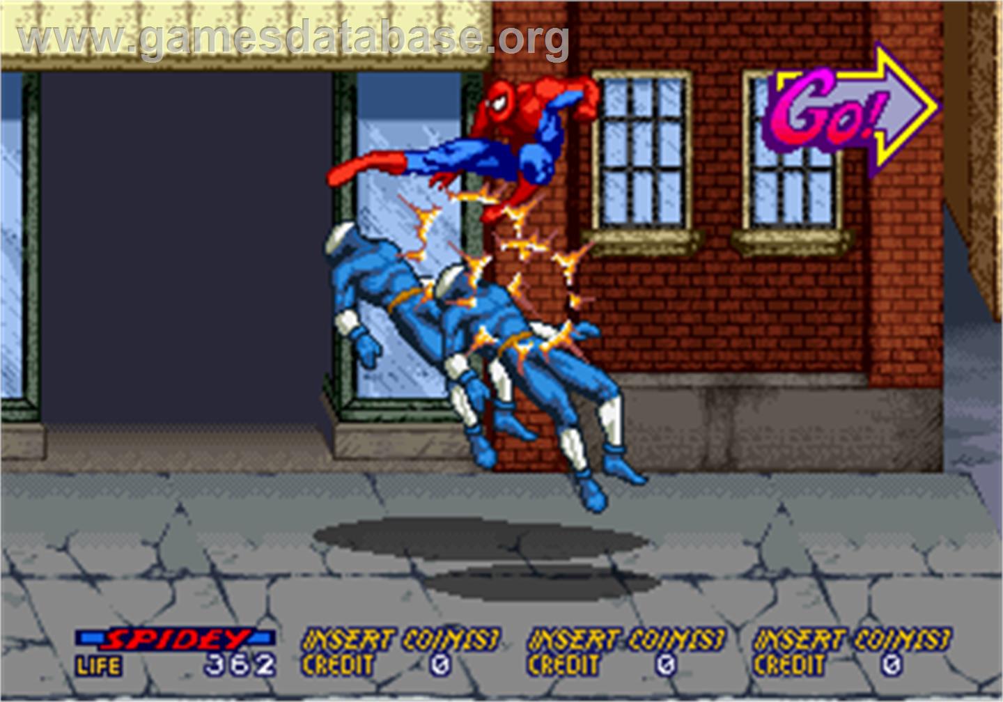 Spider-Man: The Videogame - Arcade - Artwork - In Game