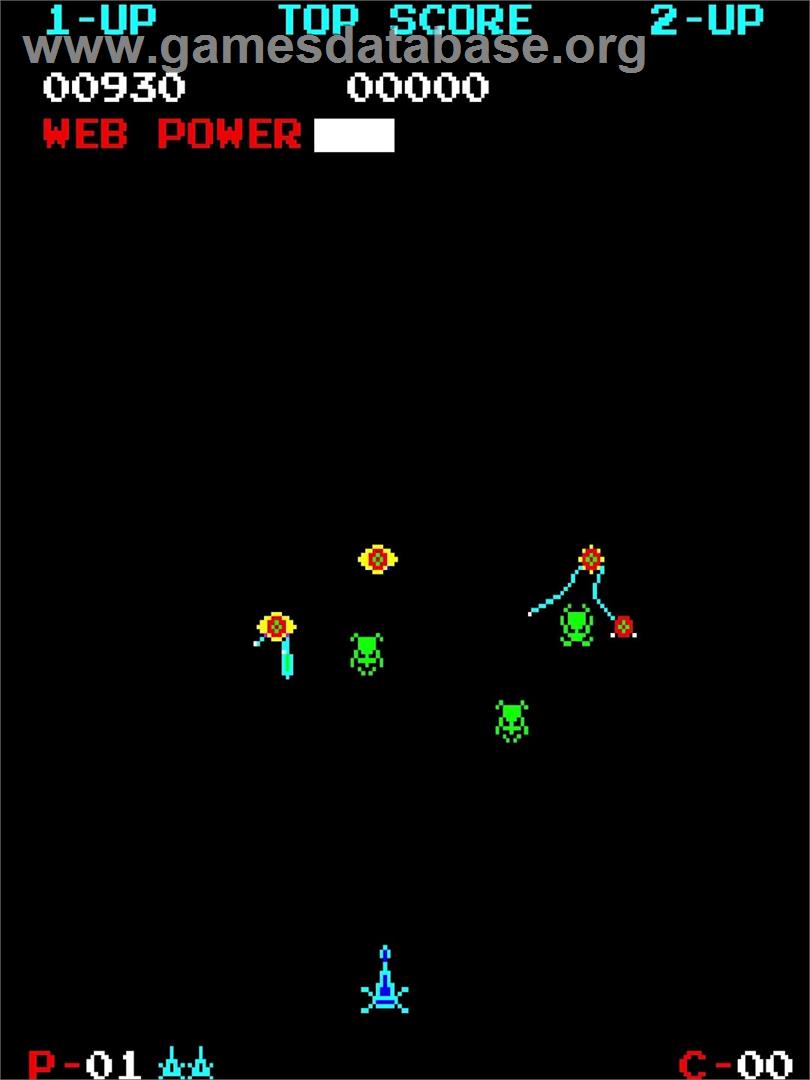Spiders - Arcade - Artwork - In Game