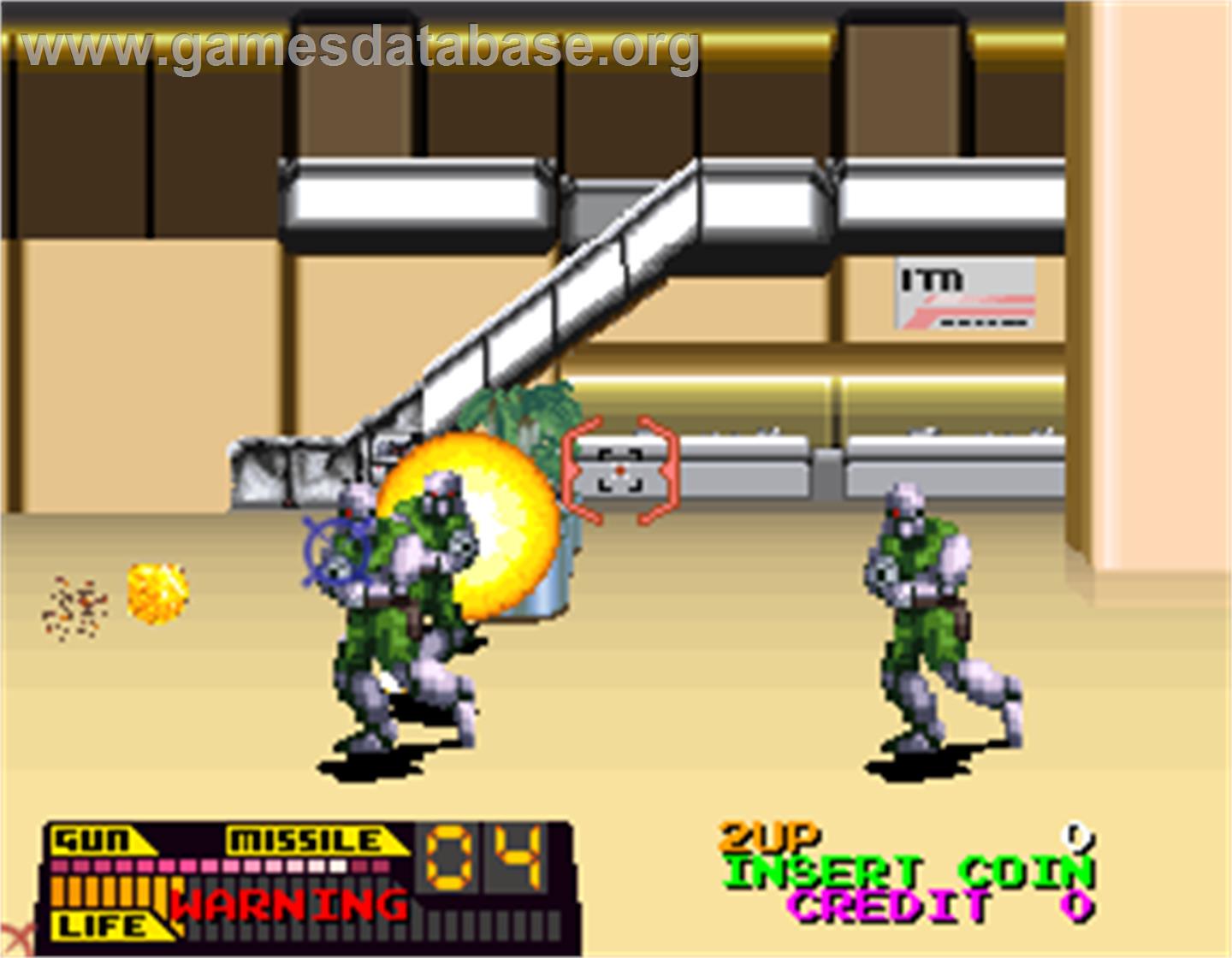 Steel Gunner - Arcade - Artwork - In Game