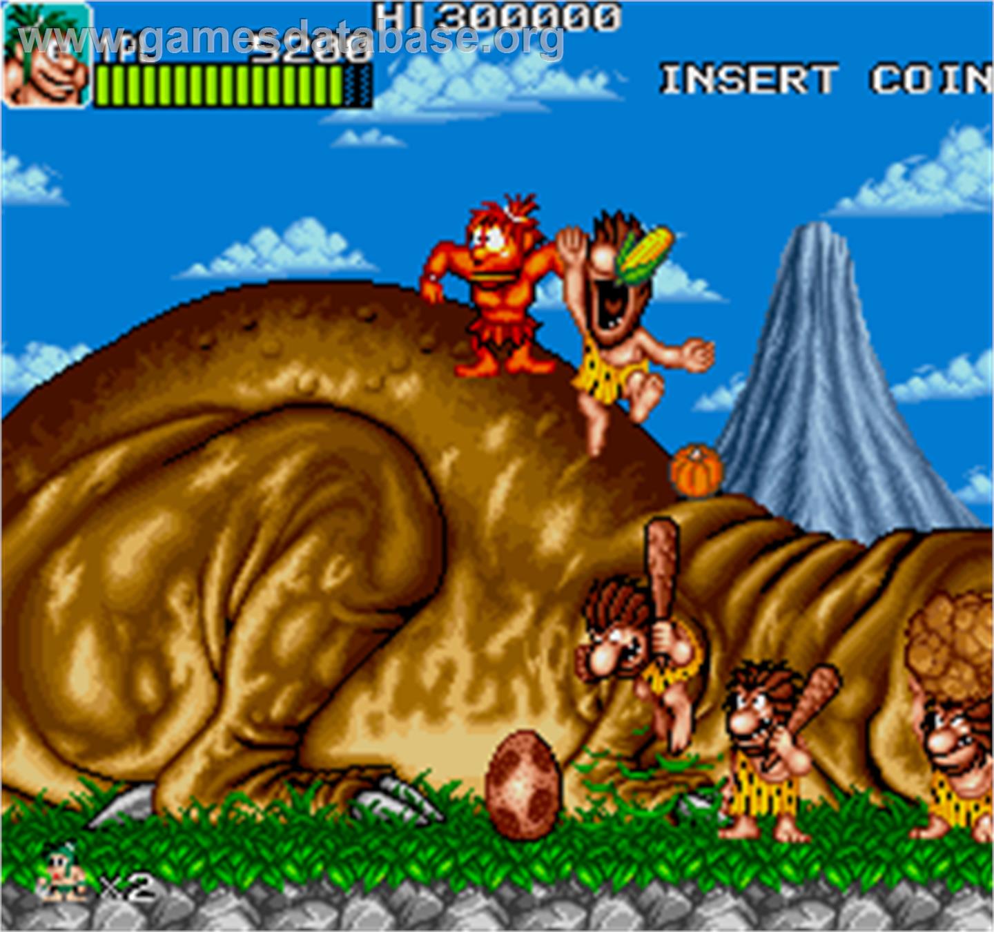 Stoneage - Arcade - Artwork - In Game