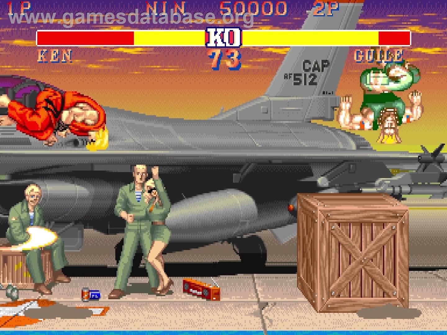 Street Fighter II': Magic KO Turbo!! - Nightmare Crack - Arcade - Artwork - In Game
