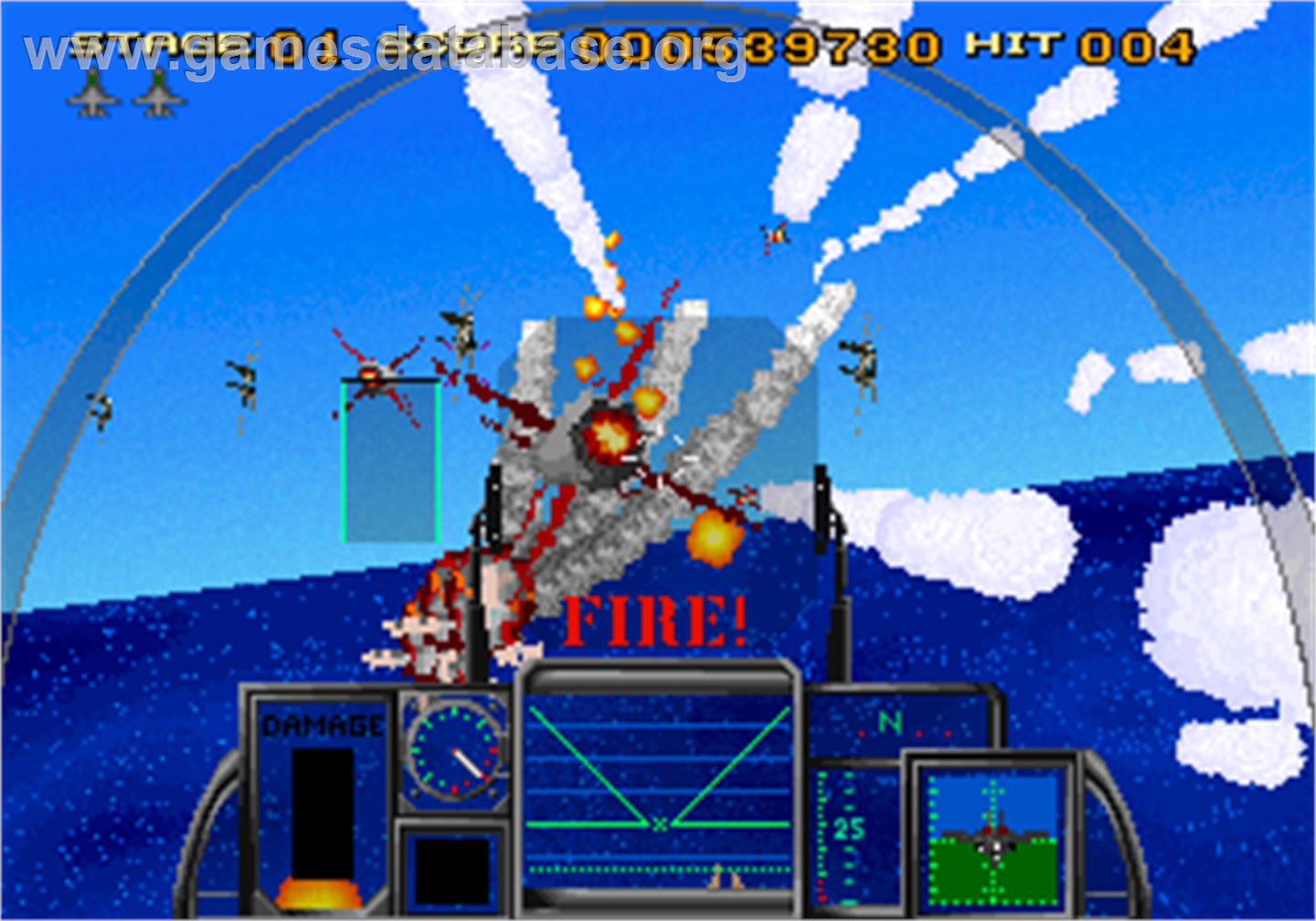 Strike Fighter - Arcade - Artwork - In Game