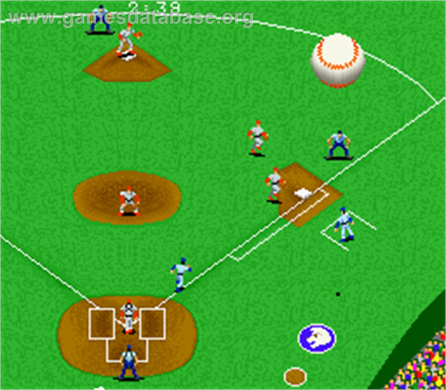 Super Champion Baseball - Arcade - Artwork - In Game