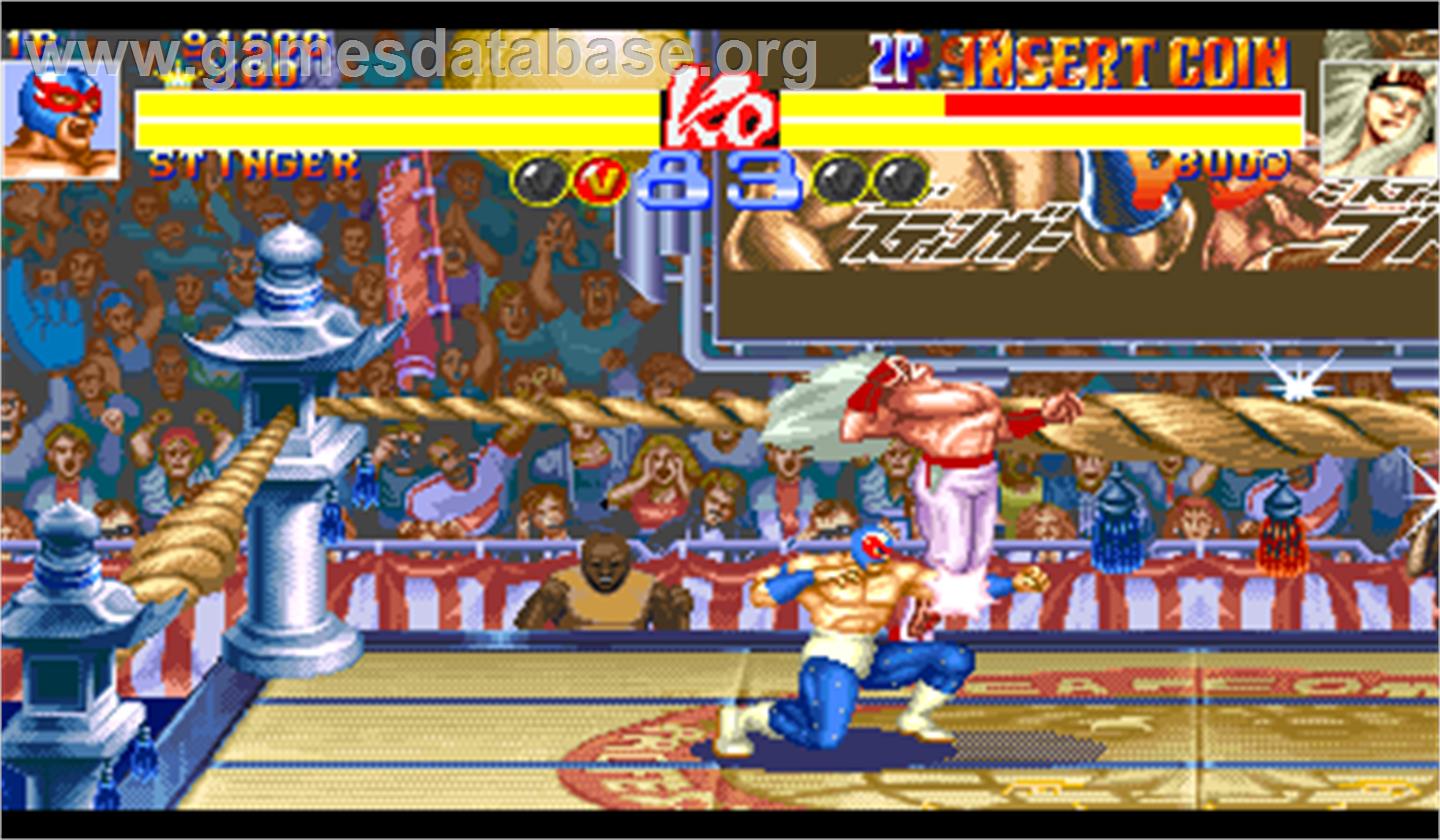 Super Muscle Bomber: The International Blowout - Arcade - Artwork - In Game