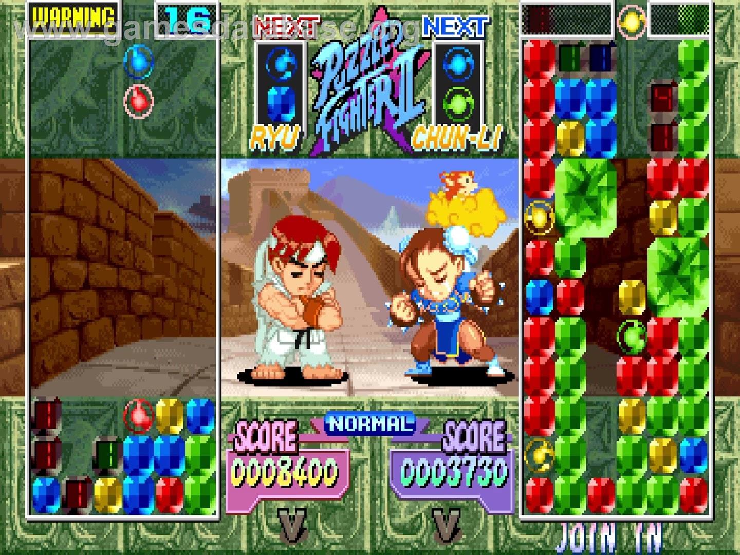 Super Puzzle Fighter II X - Arcade - Artwork - In Game