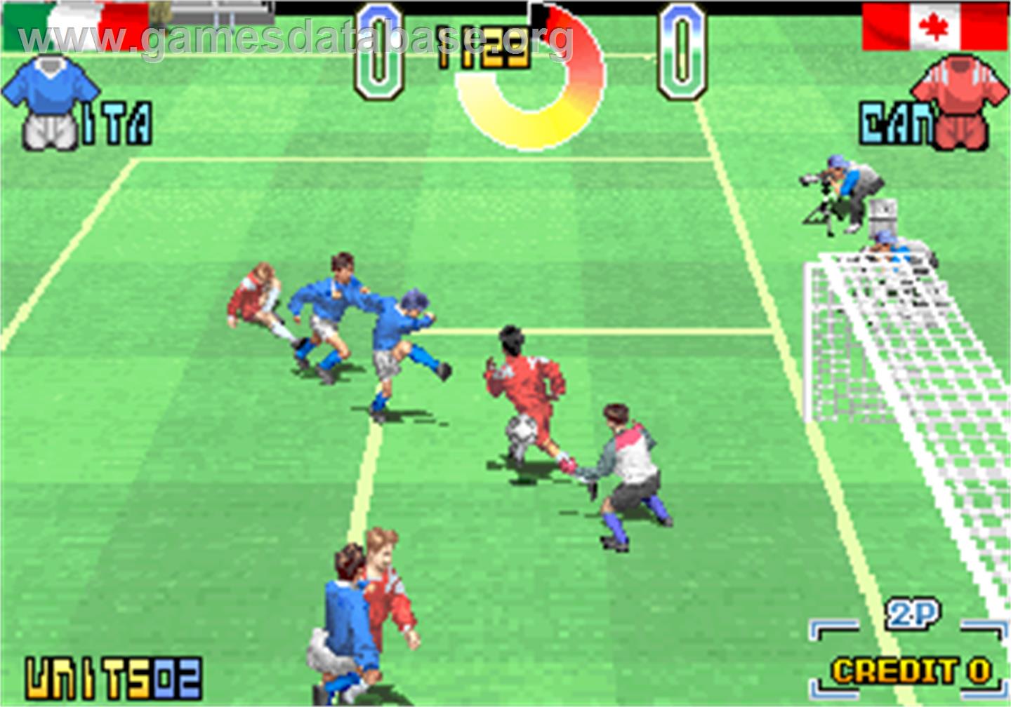 Taito Power Goal - Arcade - Artwork - In Game