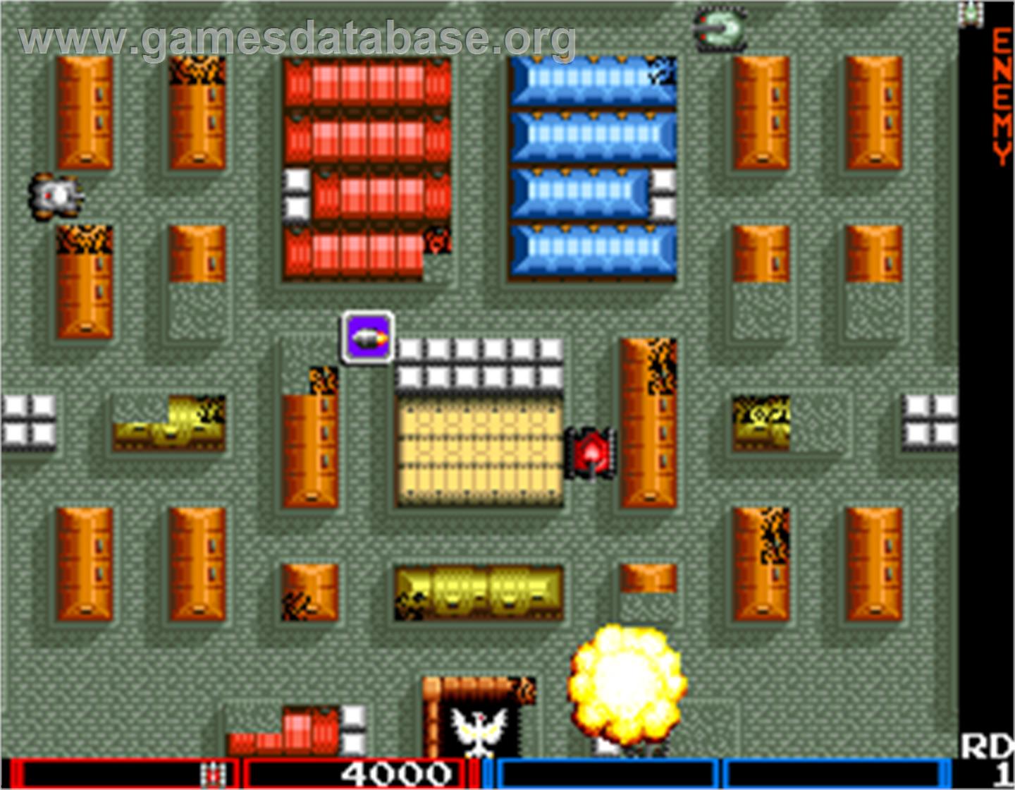 Tank Force - Arcade - Artwork - In Game