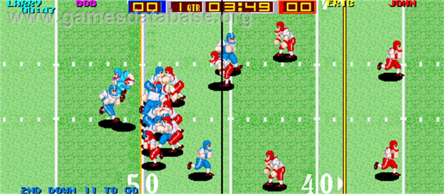 Tecmo Bowl - Arcade - Artwork - In Game