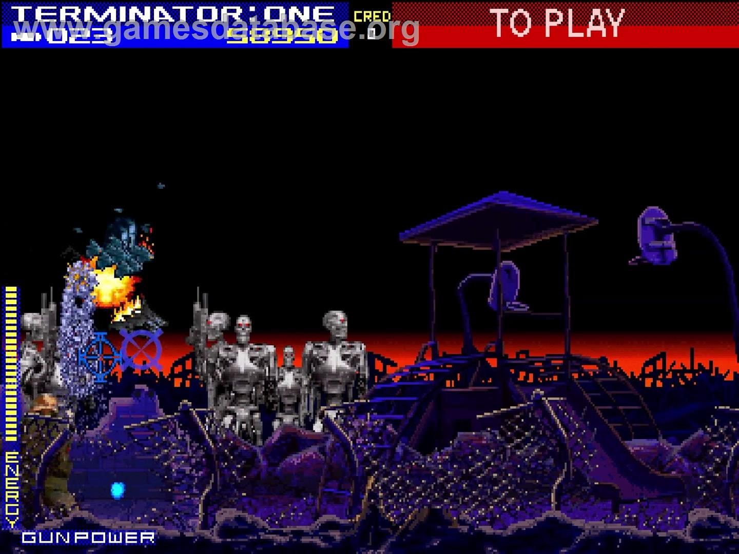 Terminator 2 - Judgment Day - Arcade - Artwork - In Game