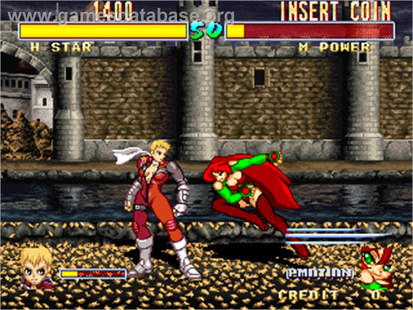 Touki Denshou -Angel Eyes- - Arcade - Artwork - In Game
