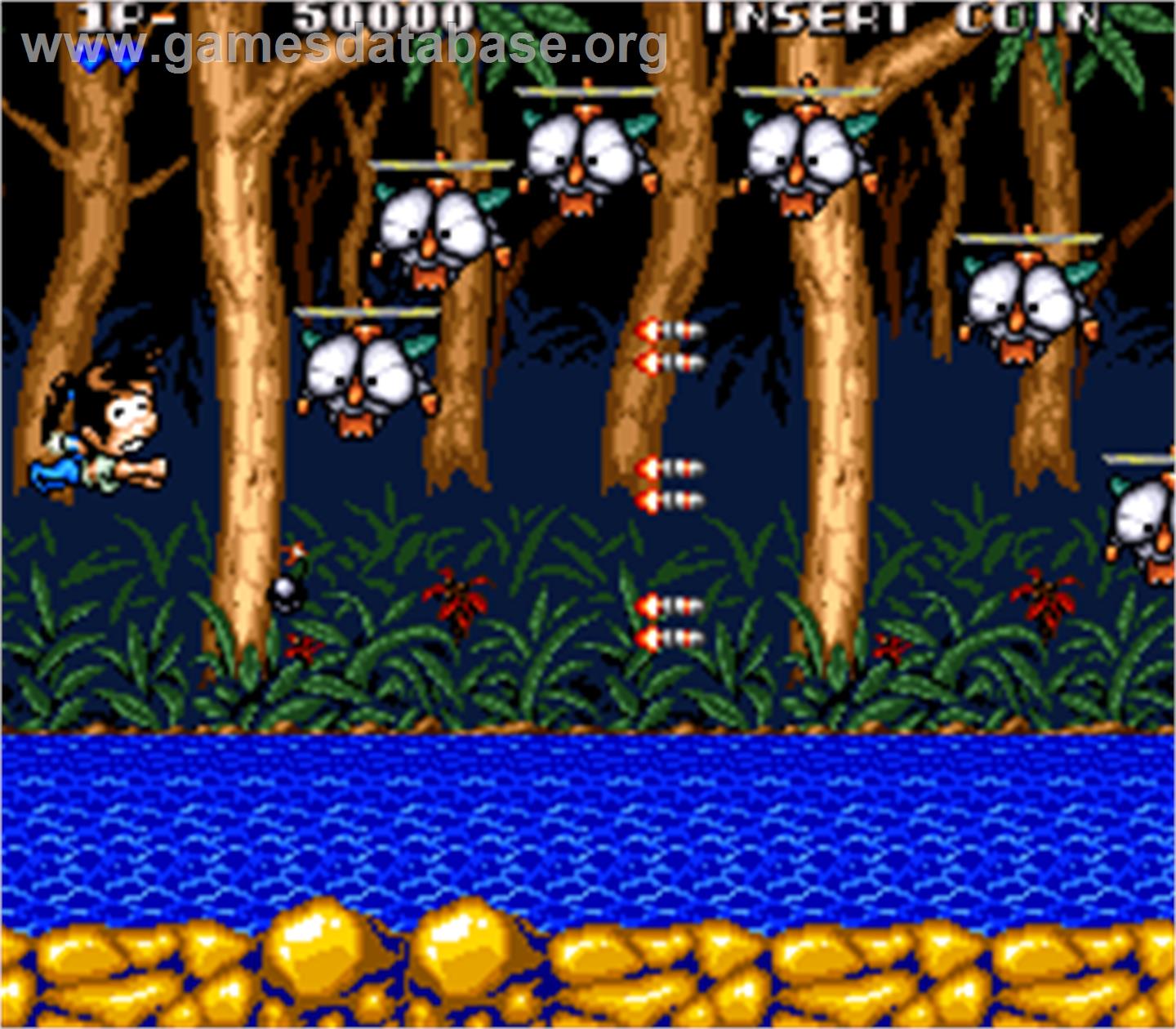 Twin Action - Arcade - Artwork - In Game