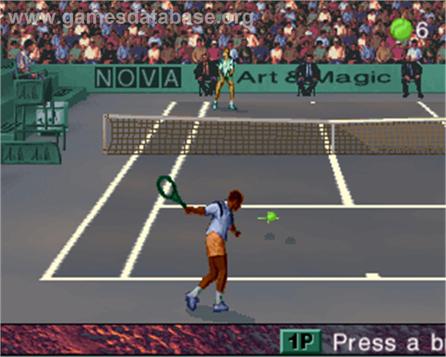 Ultimate Tennis - Arcade - Artwork - In Game