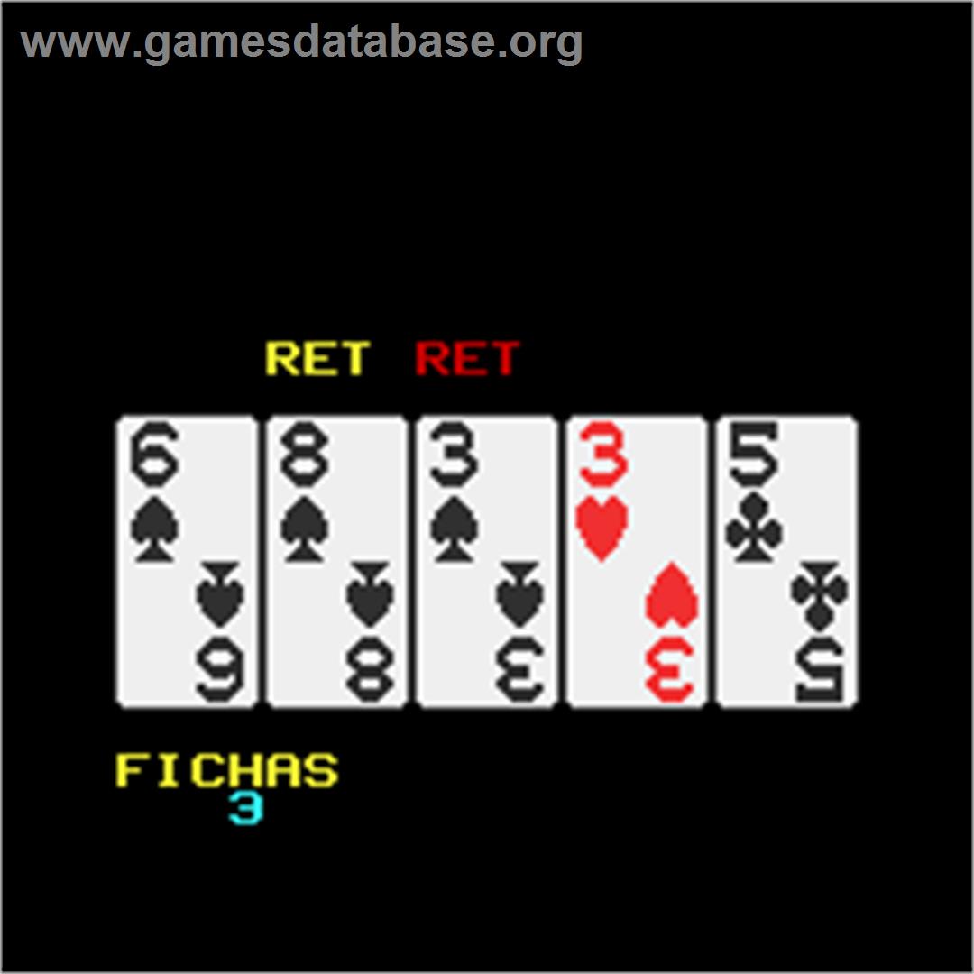 Video Poker - Arcade - Artwork - In Game