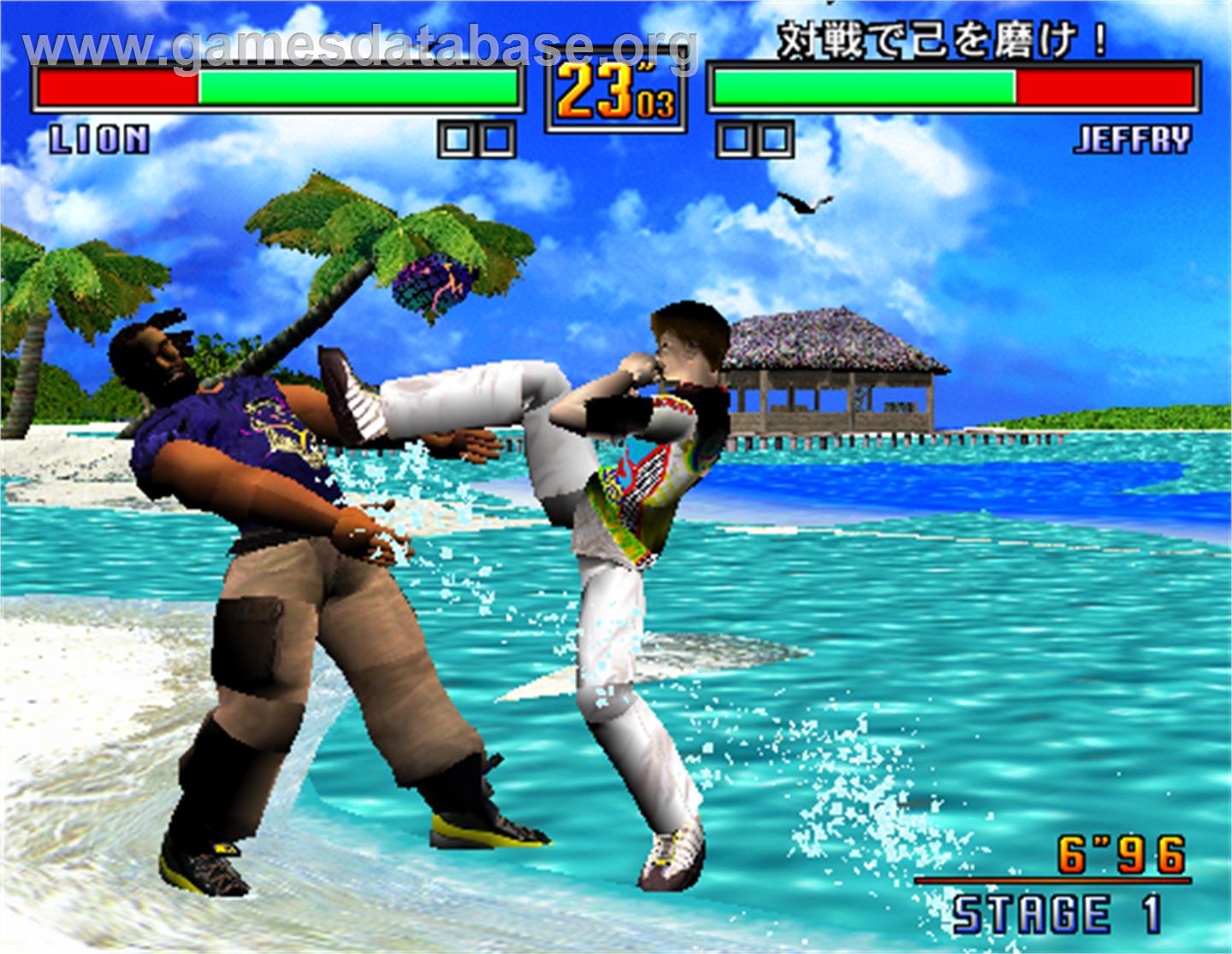 Virtua Fighter 3 - Arcade - Artwork - In Game