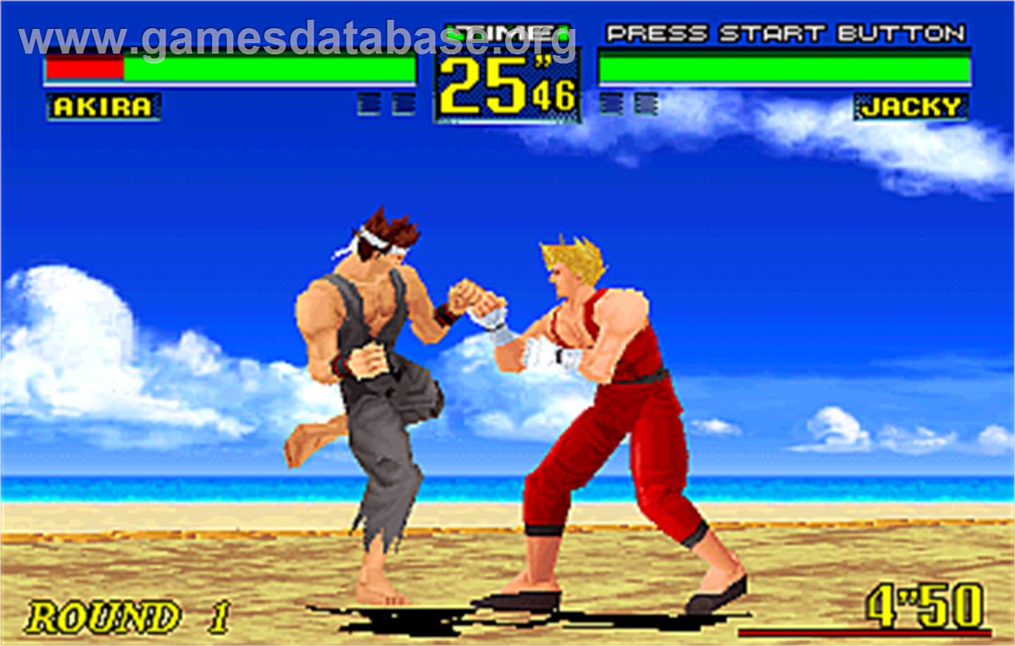 Virtua Fighter Remix - Arcade - Artwork - In Game