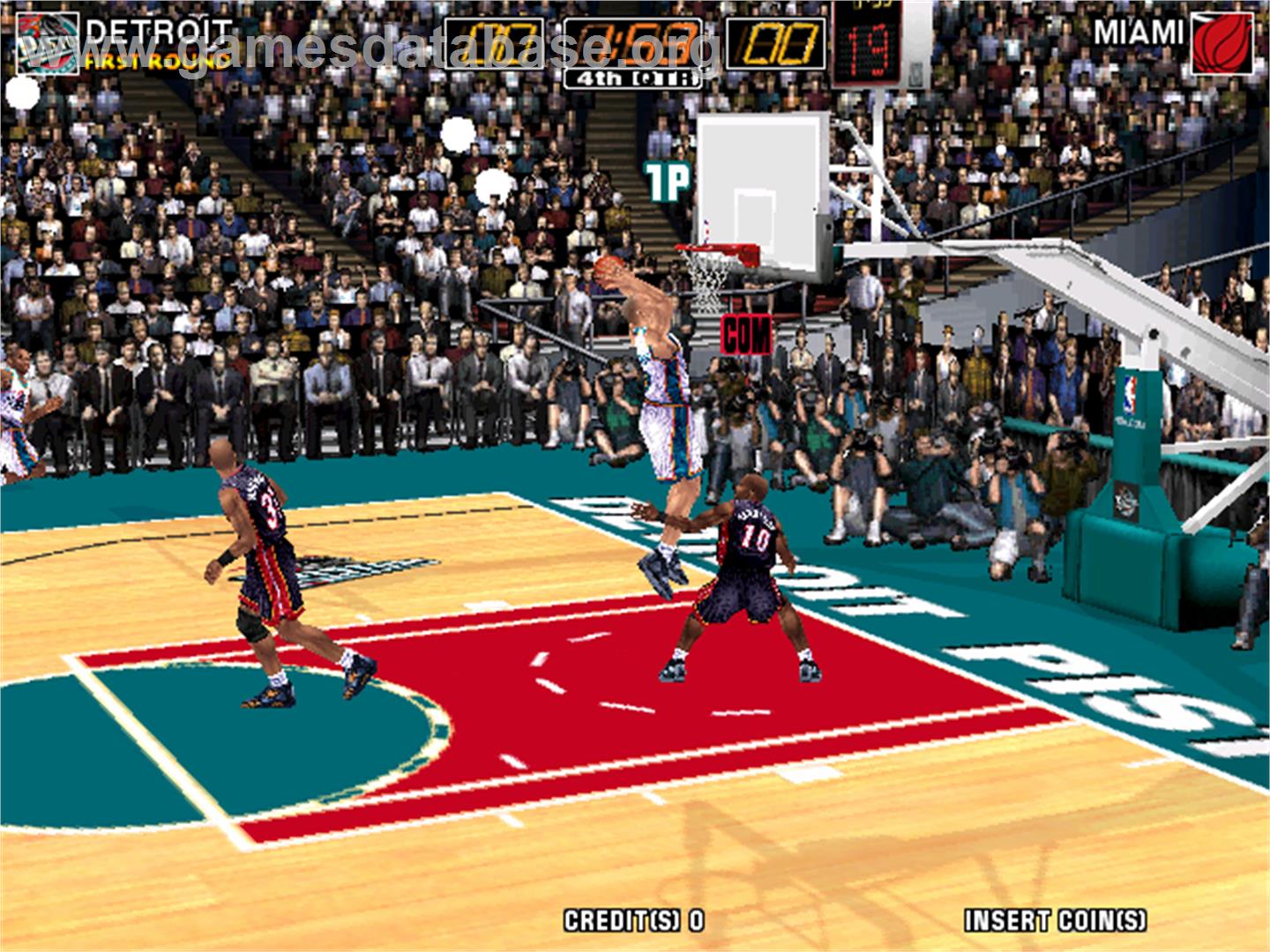 Virtua NBA - Arcade - Artwork - In Game