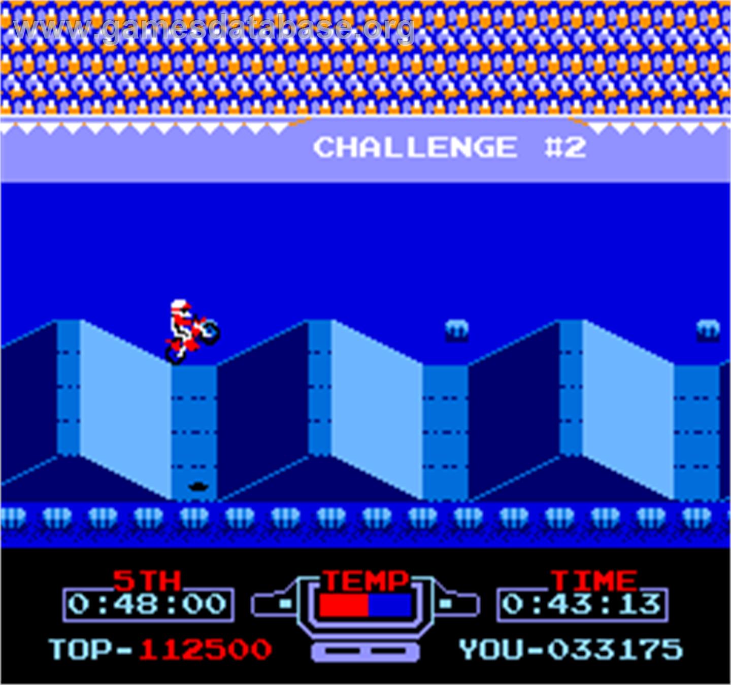 Vs. Excitebike - Arcade - Artwork - In Game