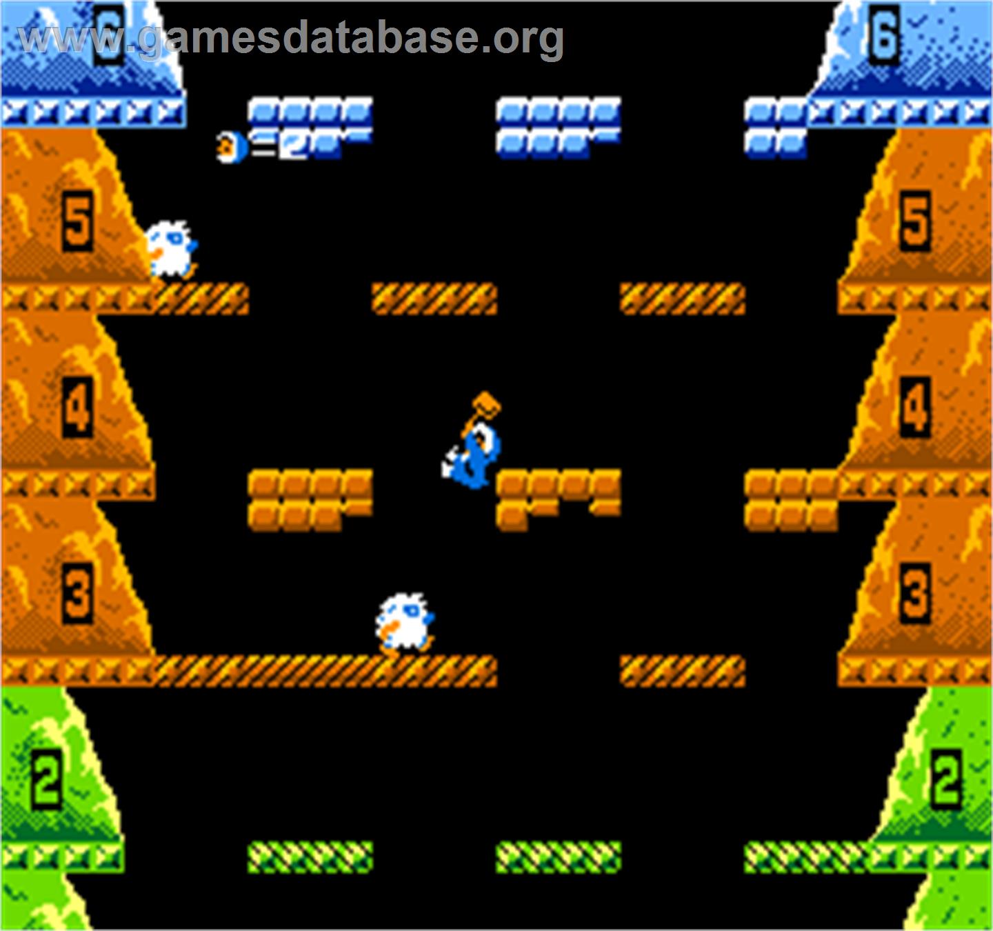 Vs. Ice Climber - Arcade - Artwork - In Game