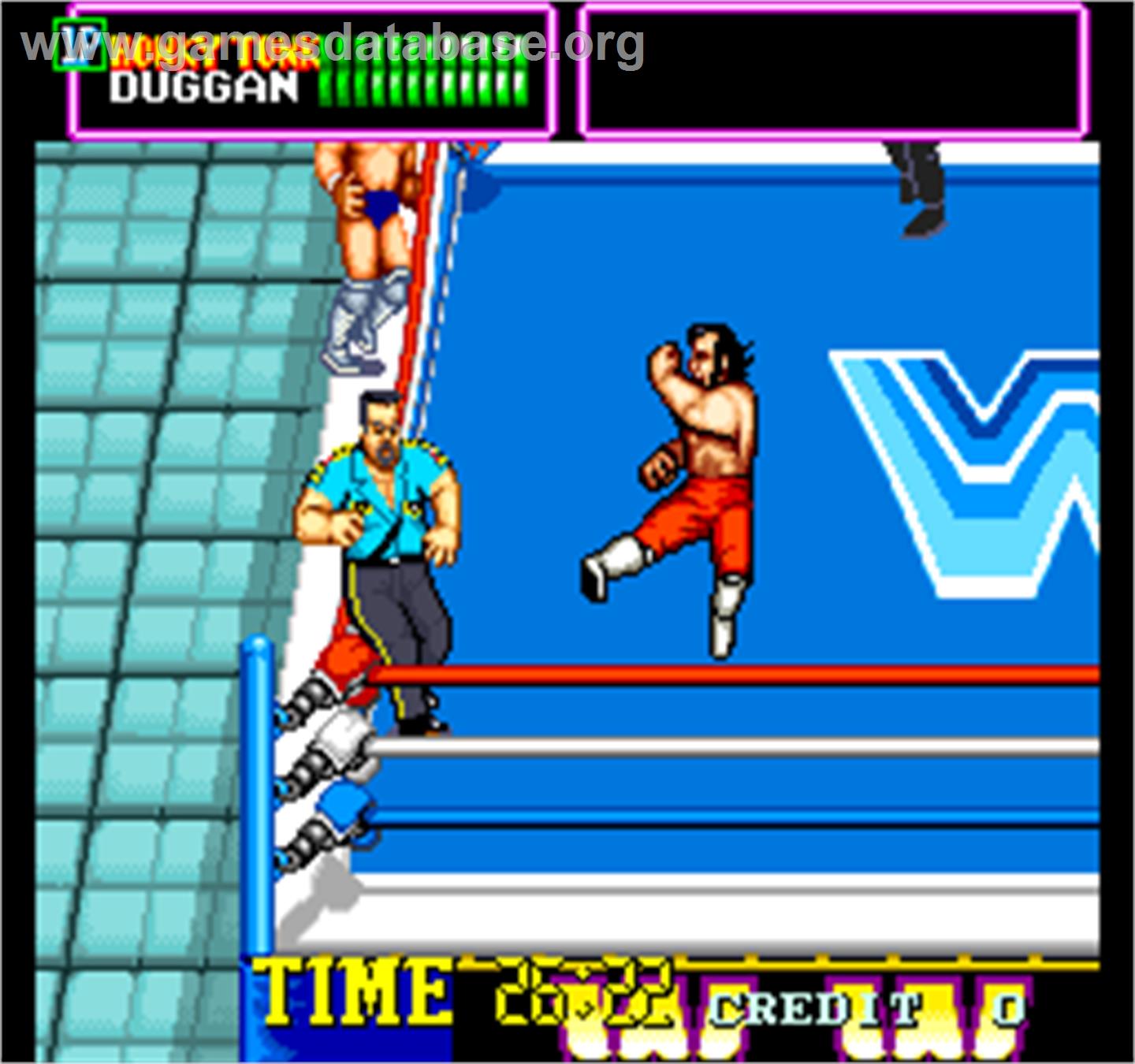 WWF Superstars - Arcade - Artwork - In Game