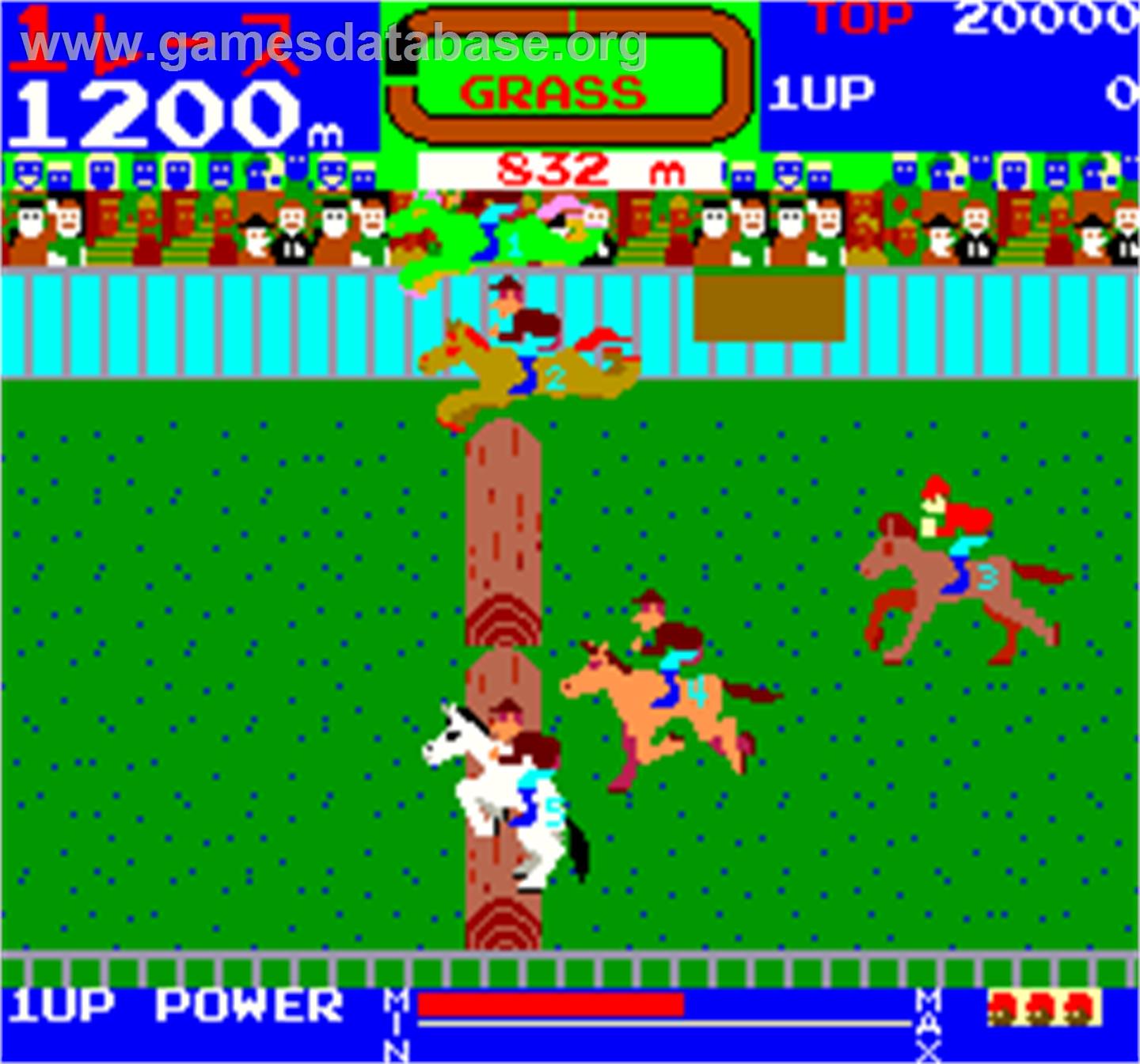 Wai Wai Jockey Gate-In! - Arcade - Artwork - In Game