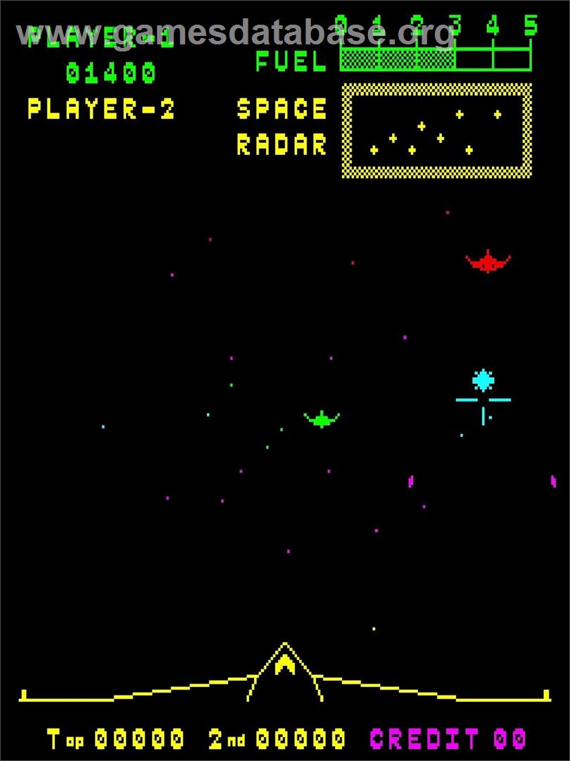 Warp-1 - Arcade - Artwork - In Game